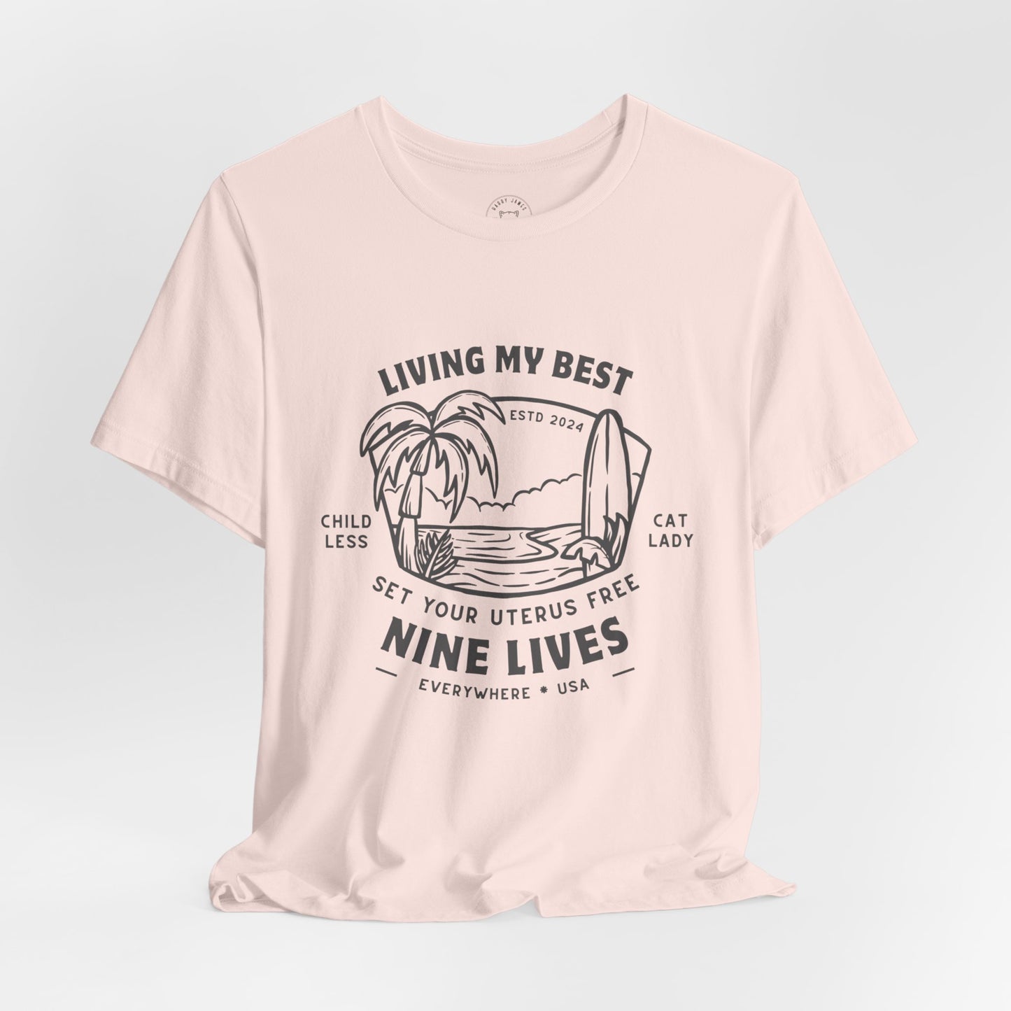 LIVING MY BEST 9 LIVES™ TEE