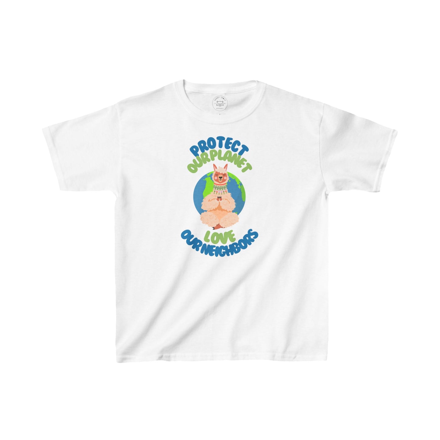 PROTECT OUR PLANET & LOVE OUR NEIGHBORS™ KIDS TEE