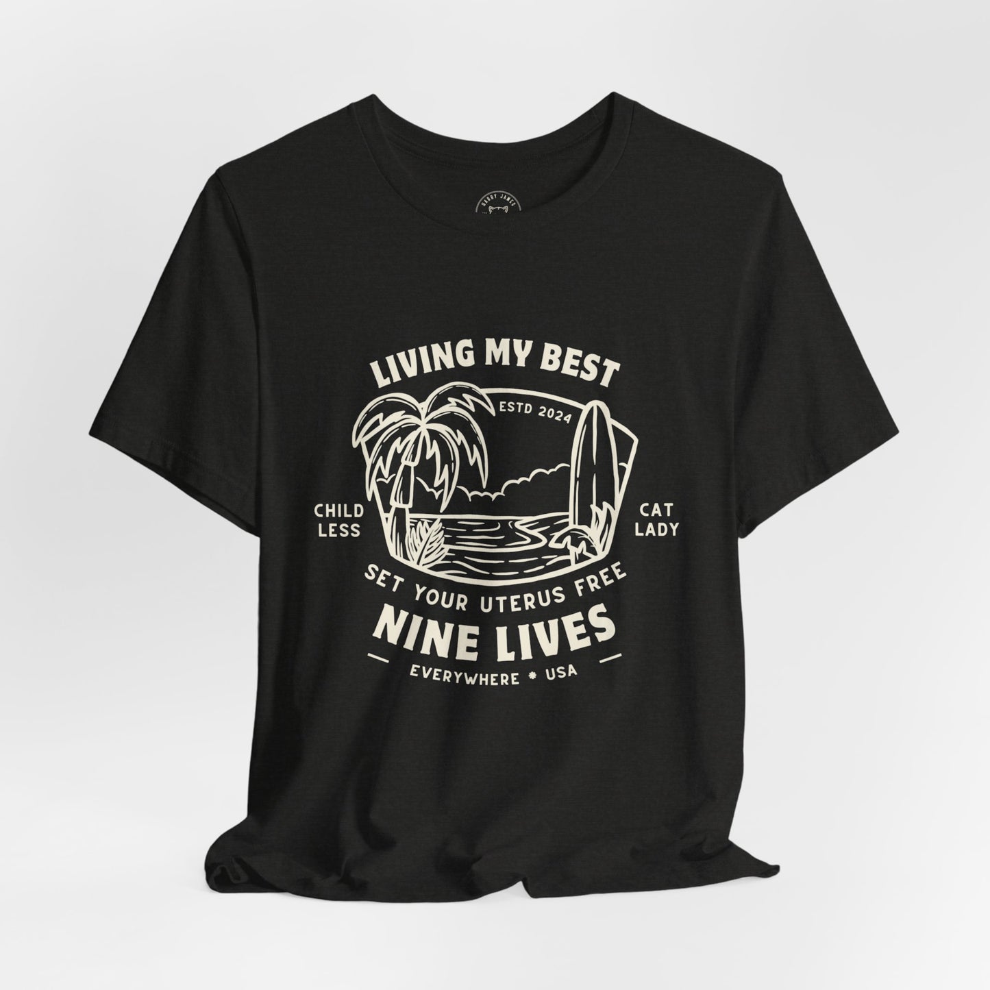 LIVING MY BEST 9 LIVES™ TEE