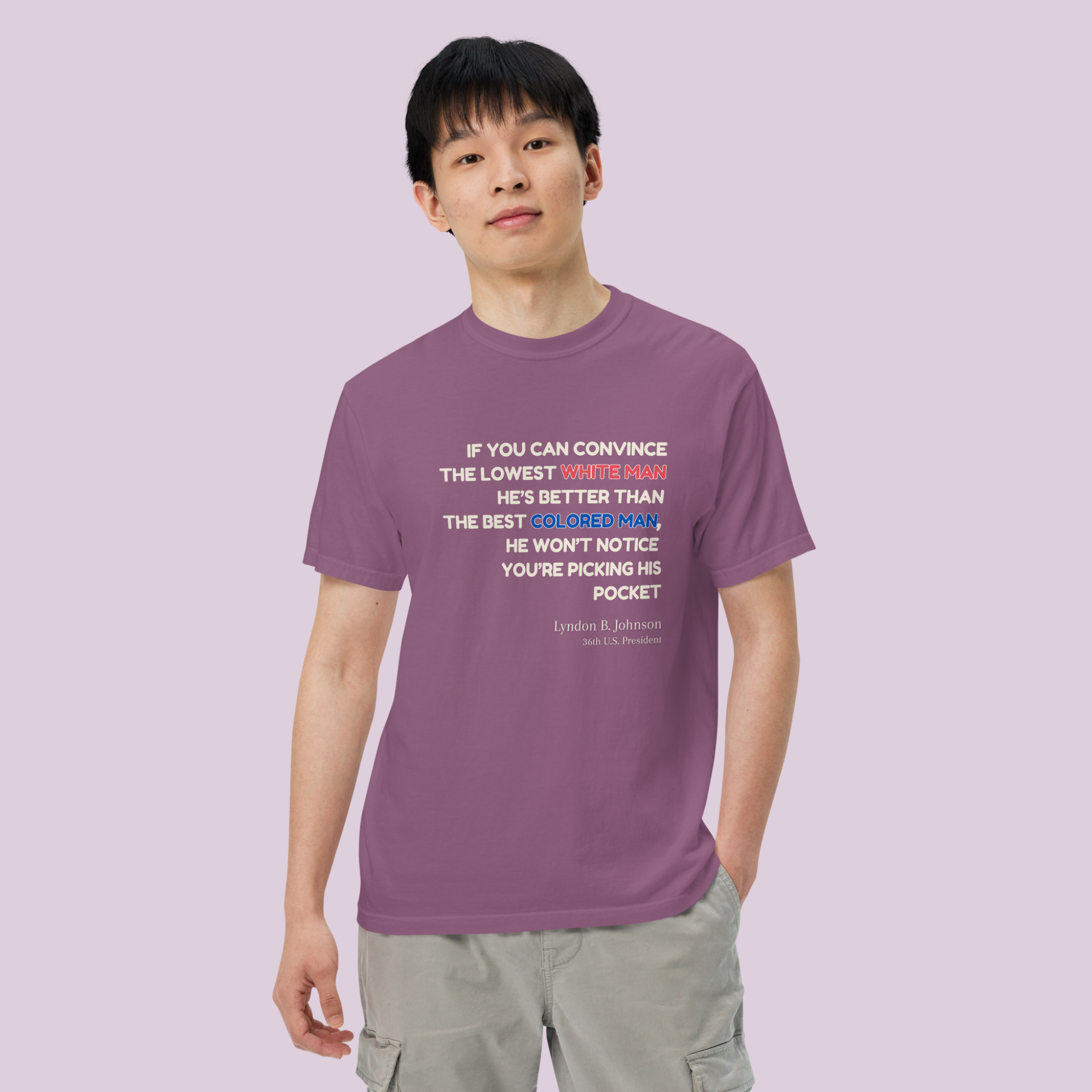 LBJ Quote™ | Heavyweight Graphic Tee