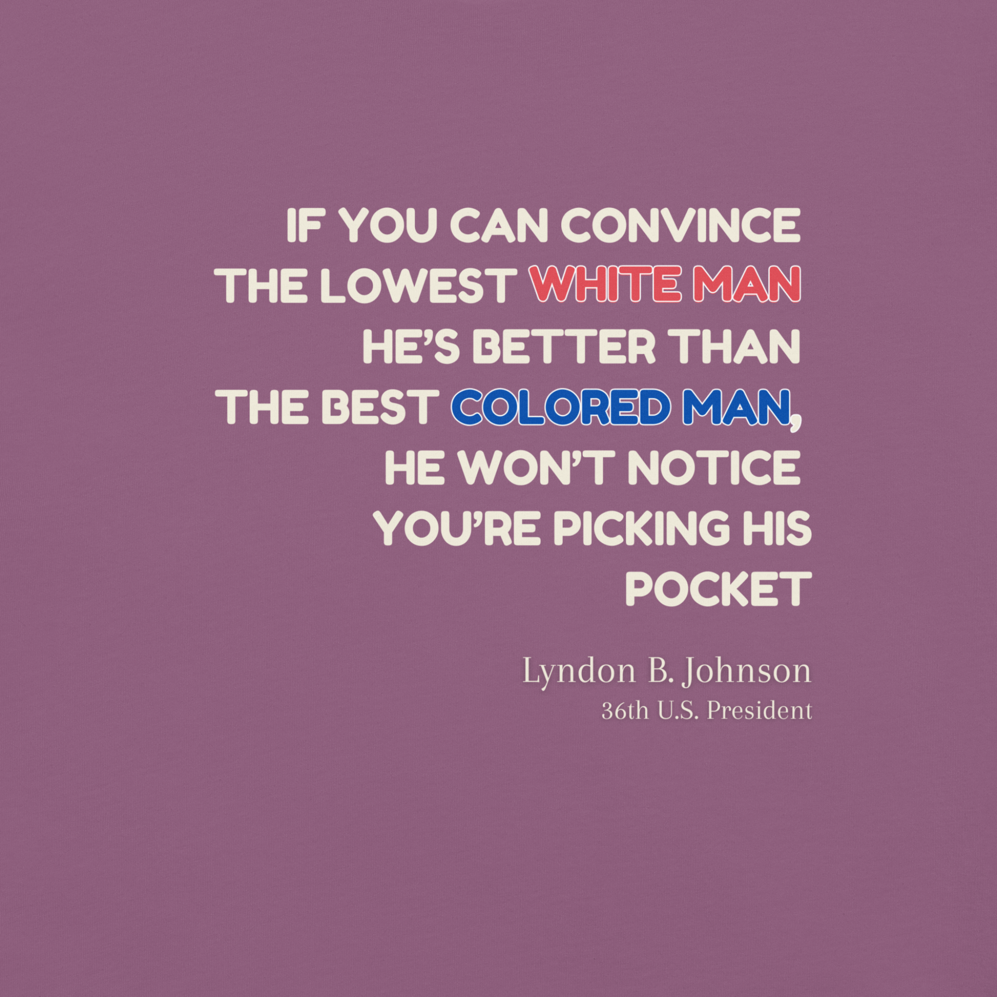 LBJ Quote™ | Heavyweight Graphic Tee