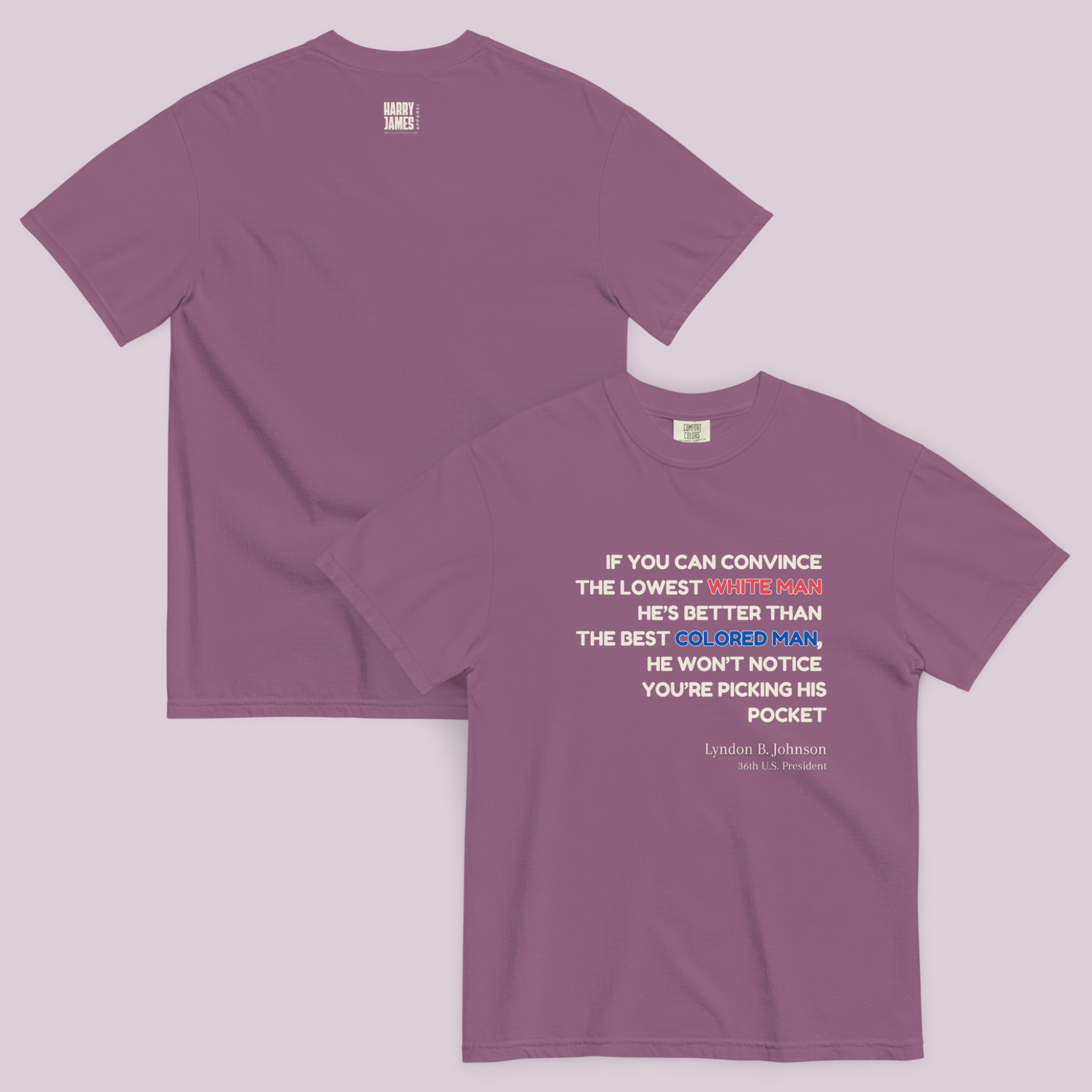 LBJ Quote™ | Heavyweight Graphic Tee