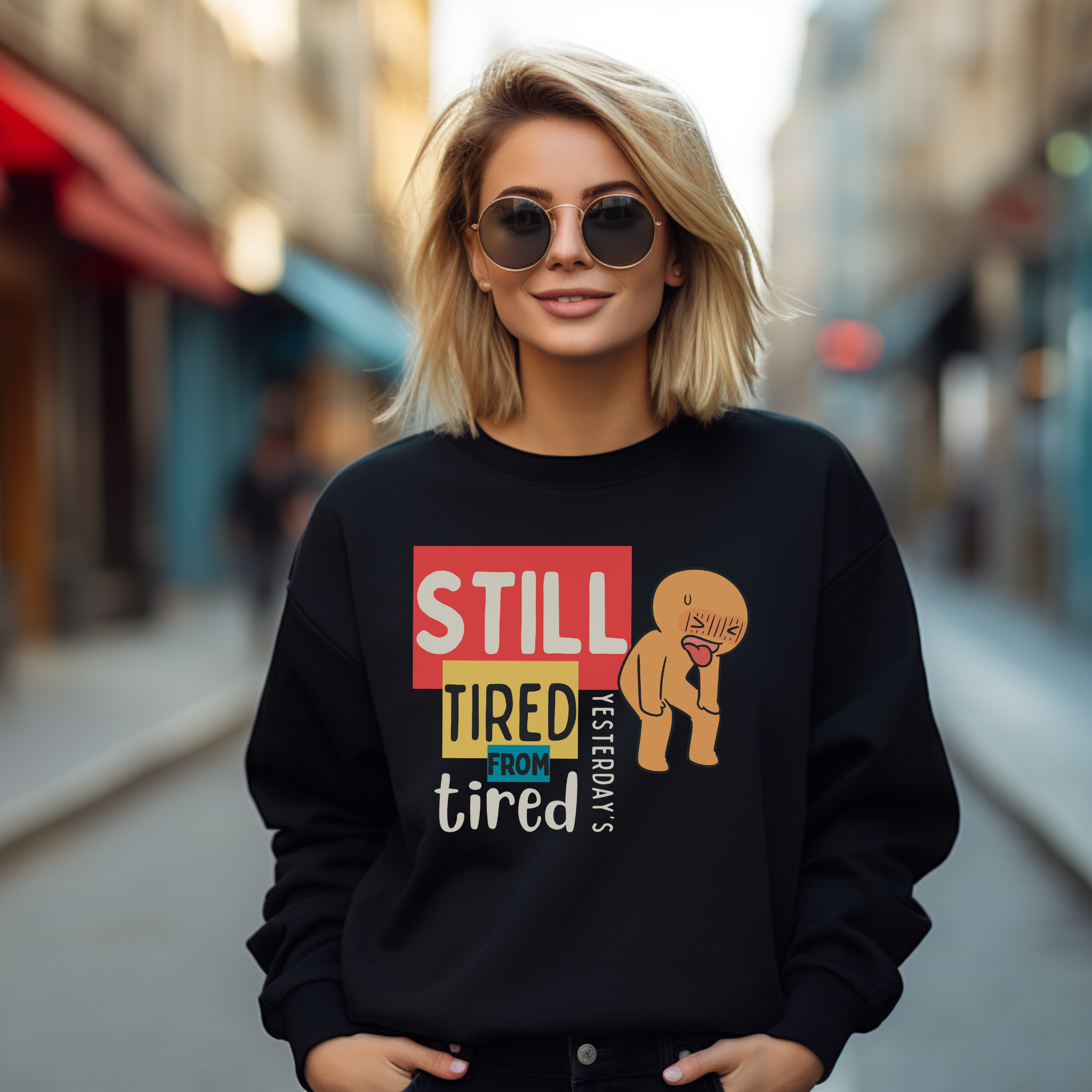 Still Tired™ | Graphic Sweatshirt