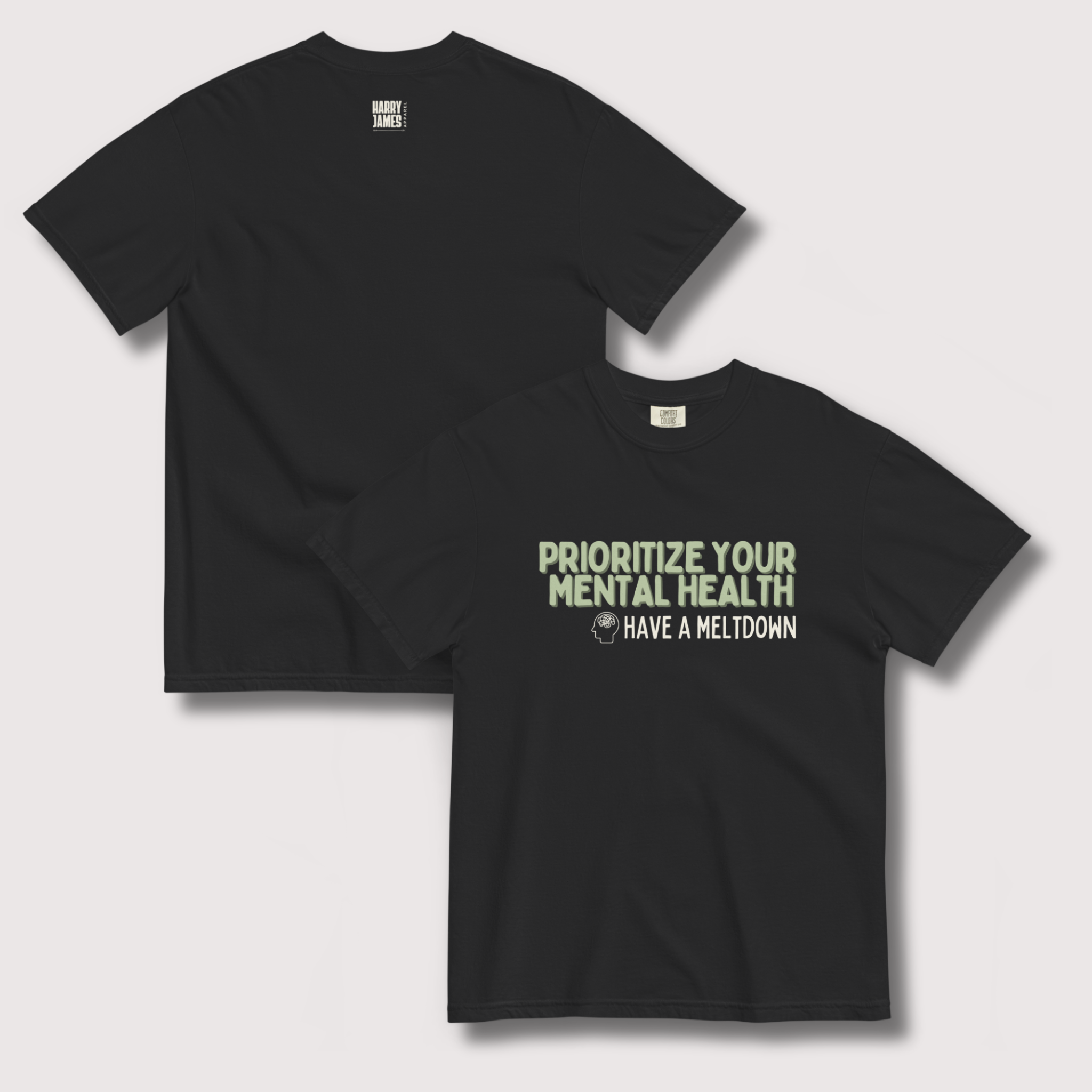 Prioritize Your Mental Health™ | Heavyweight Graphic Tee