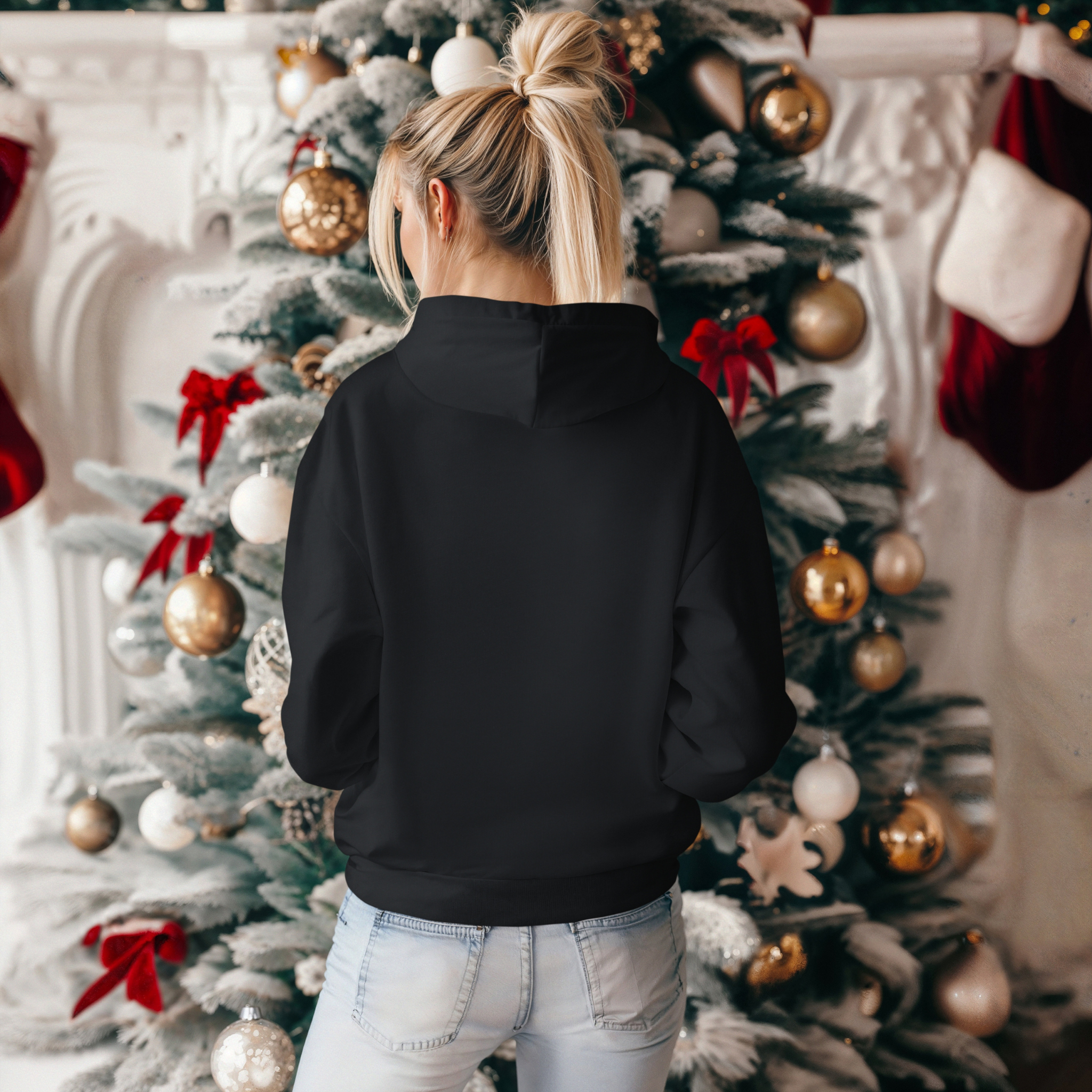 Slay Bells Not Our Rights™ | Graphic Christmas Hoodie