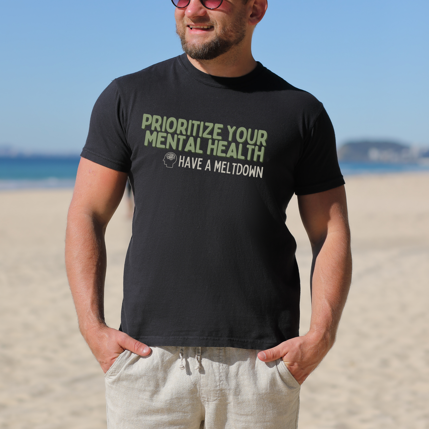 Prioritize Your Mental Health™ | Heavyweight Graphic Tee