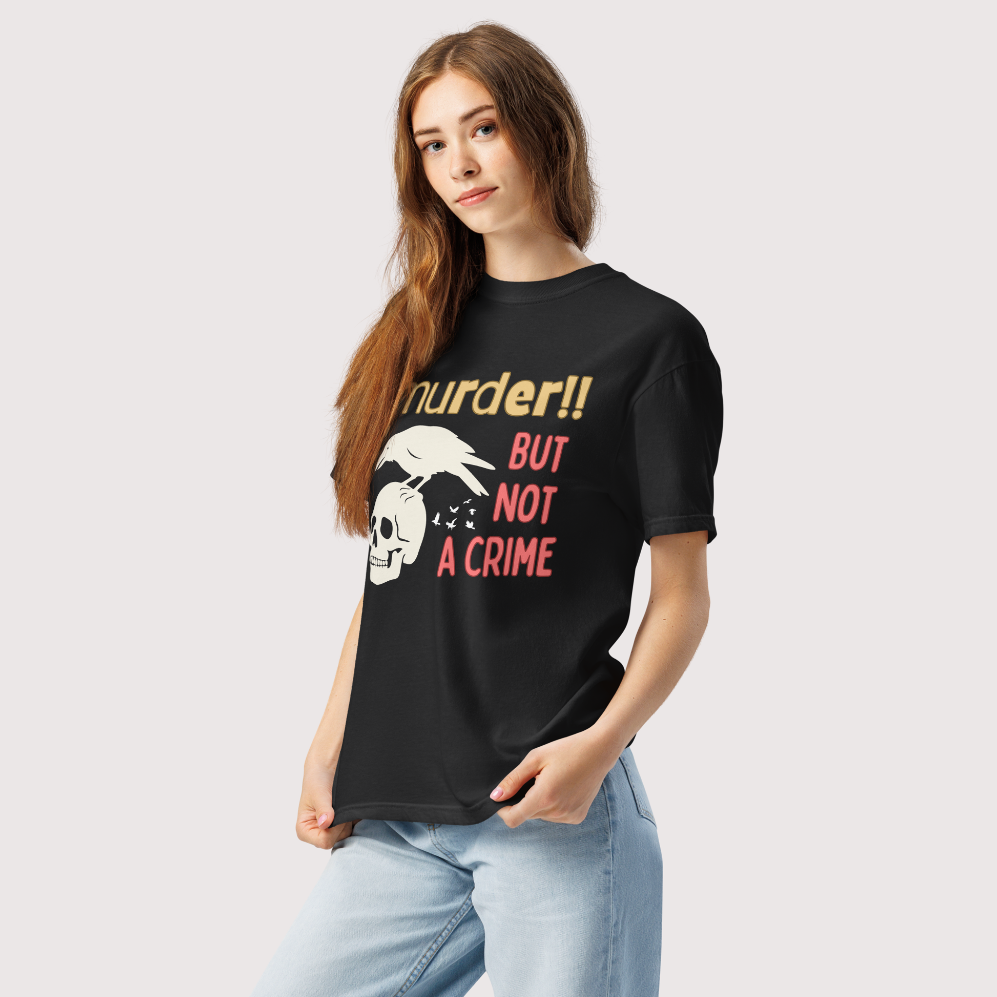 Murder of Crows™ | Heavyweight Graphic Tee