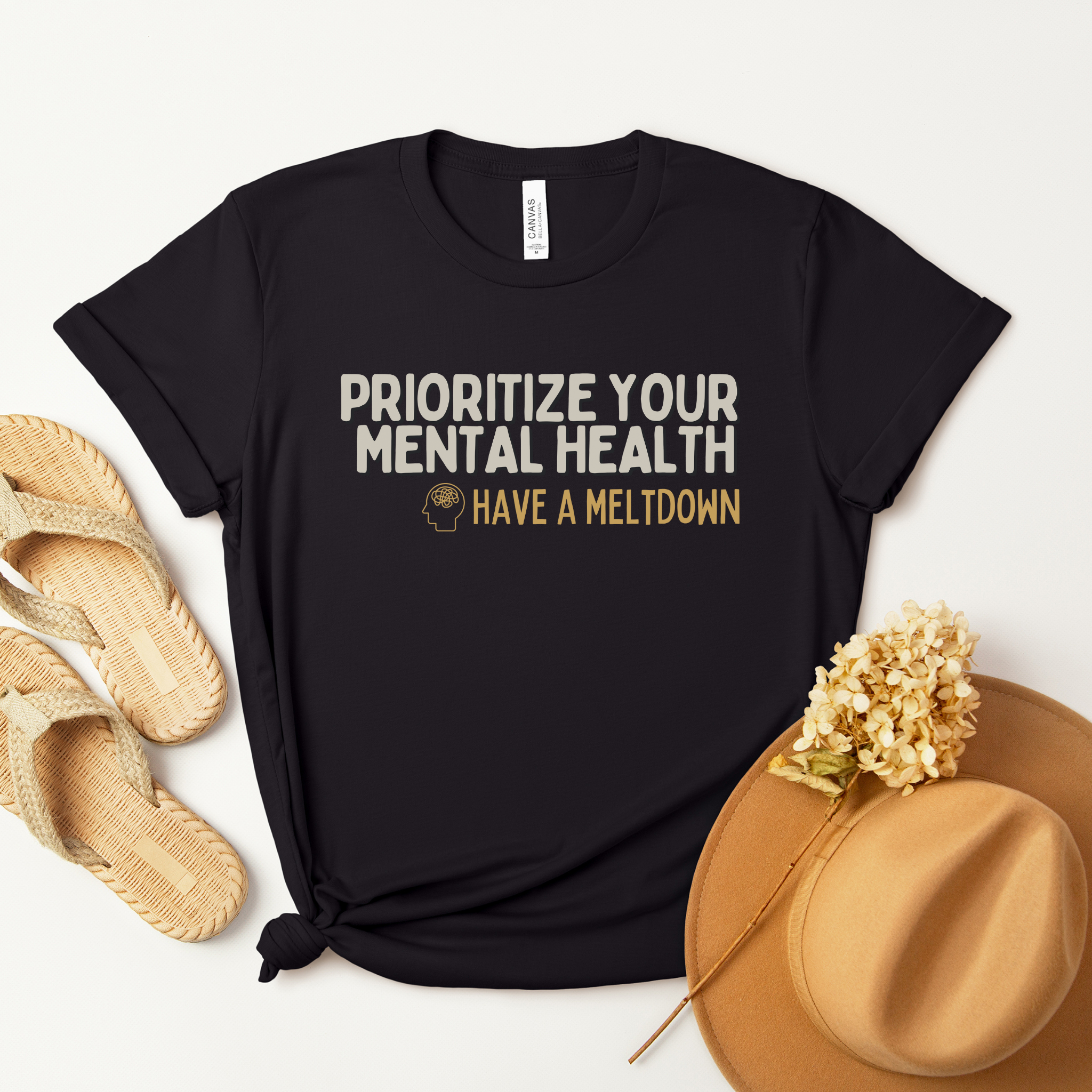 Prioritize Your Mental Health™ | Staple Graphic Tee