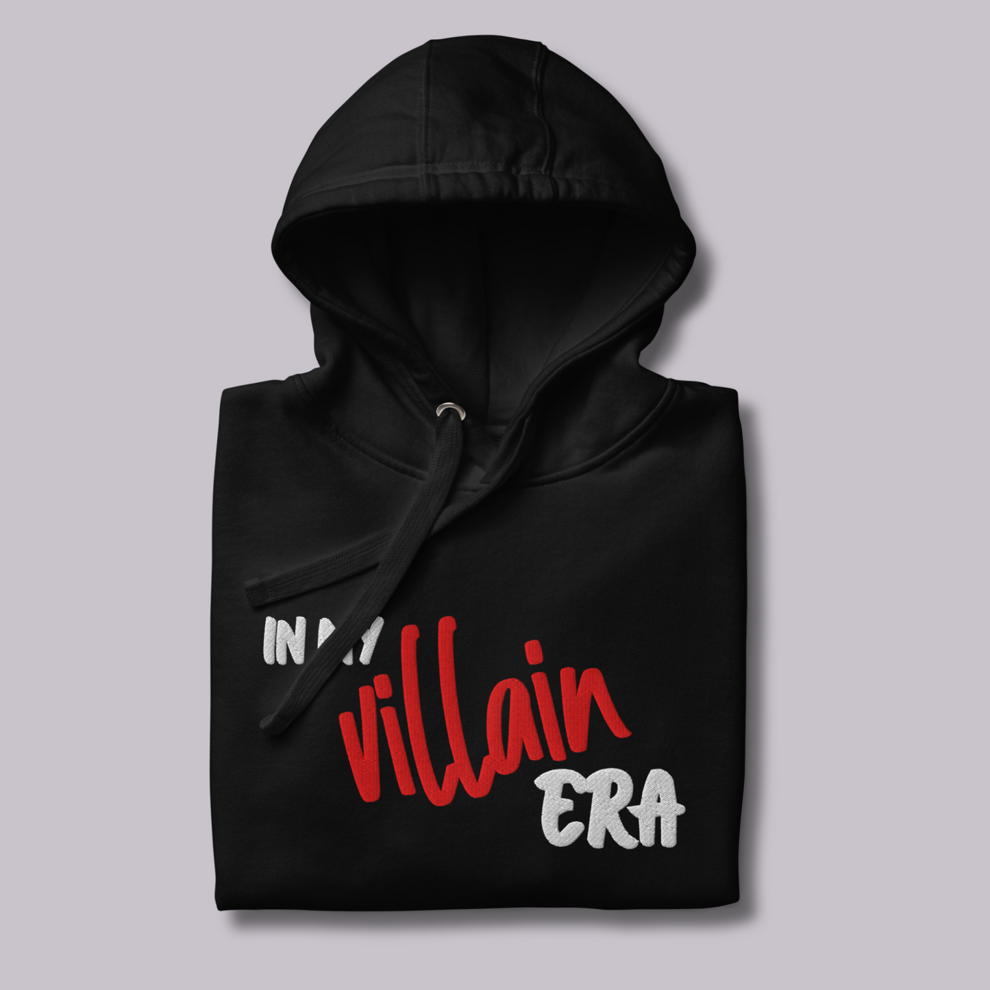 In My Villain Era™ | Premium Embroidered Hoodie