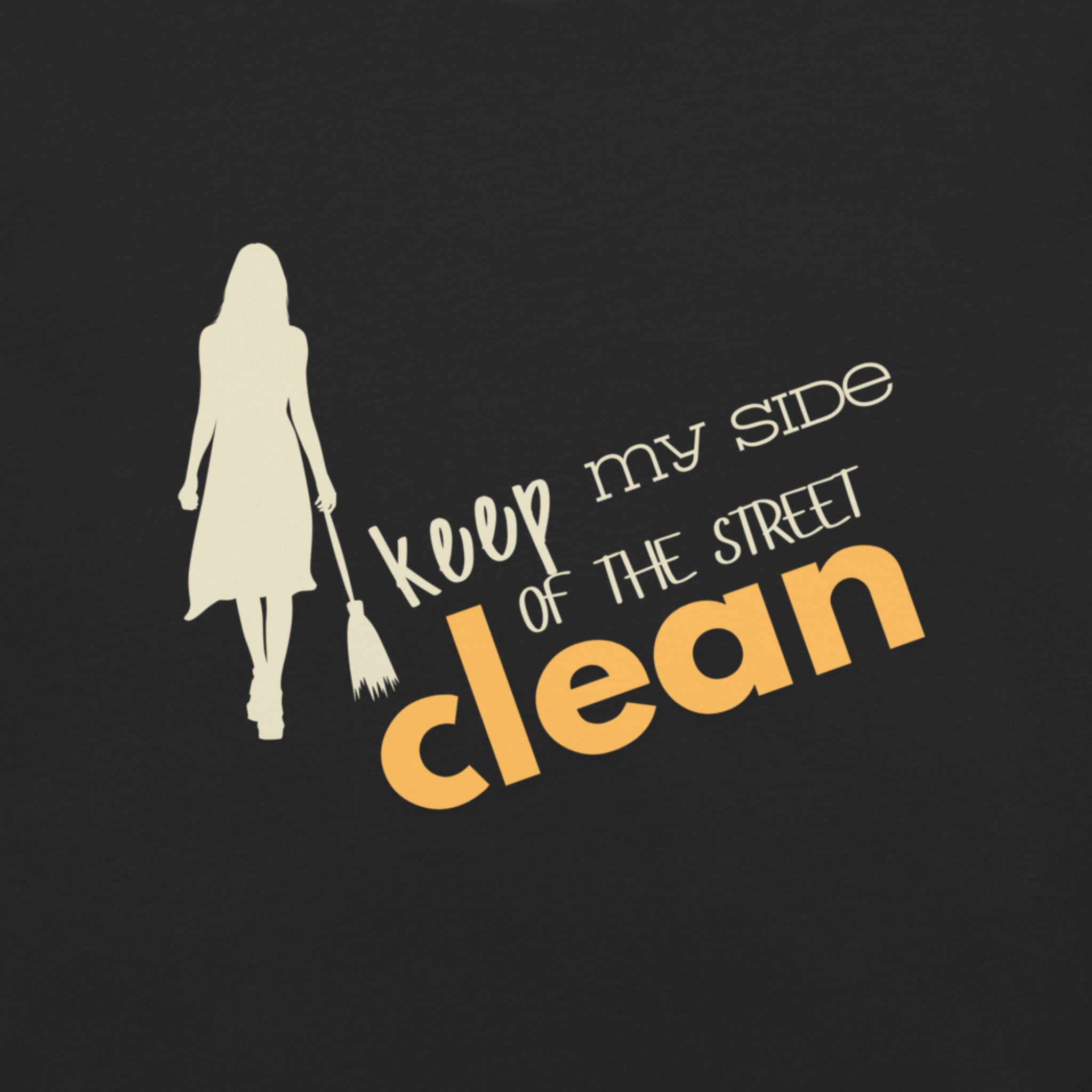 Keep My Side Clean™ | Heavyweight Graphic Tee