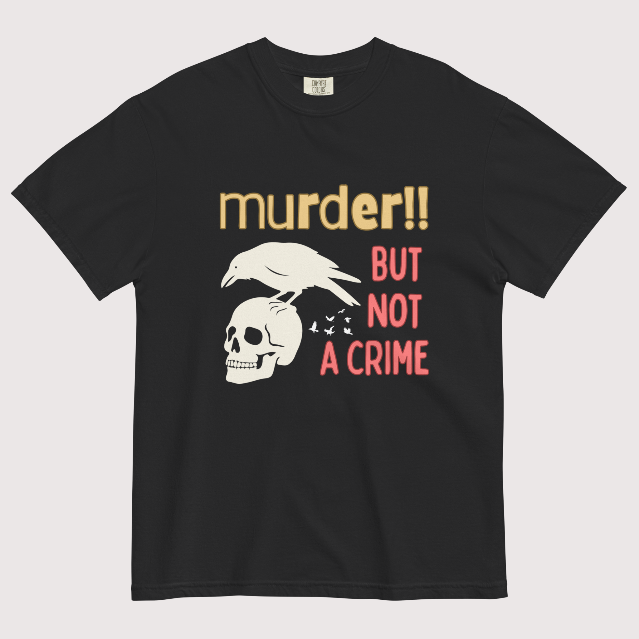 Murder of Crows™ | Heavyweight Graphic Tee