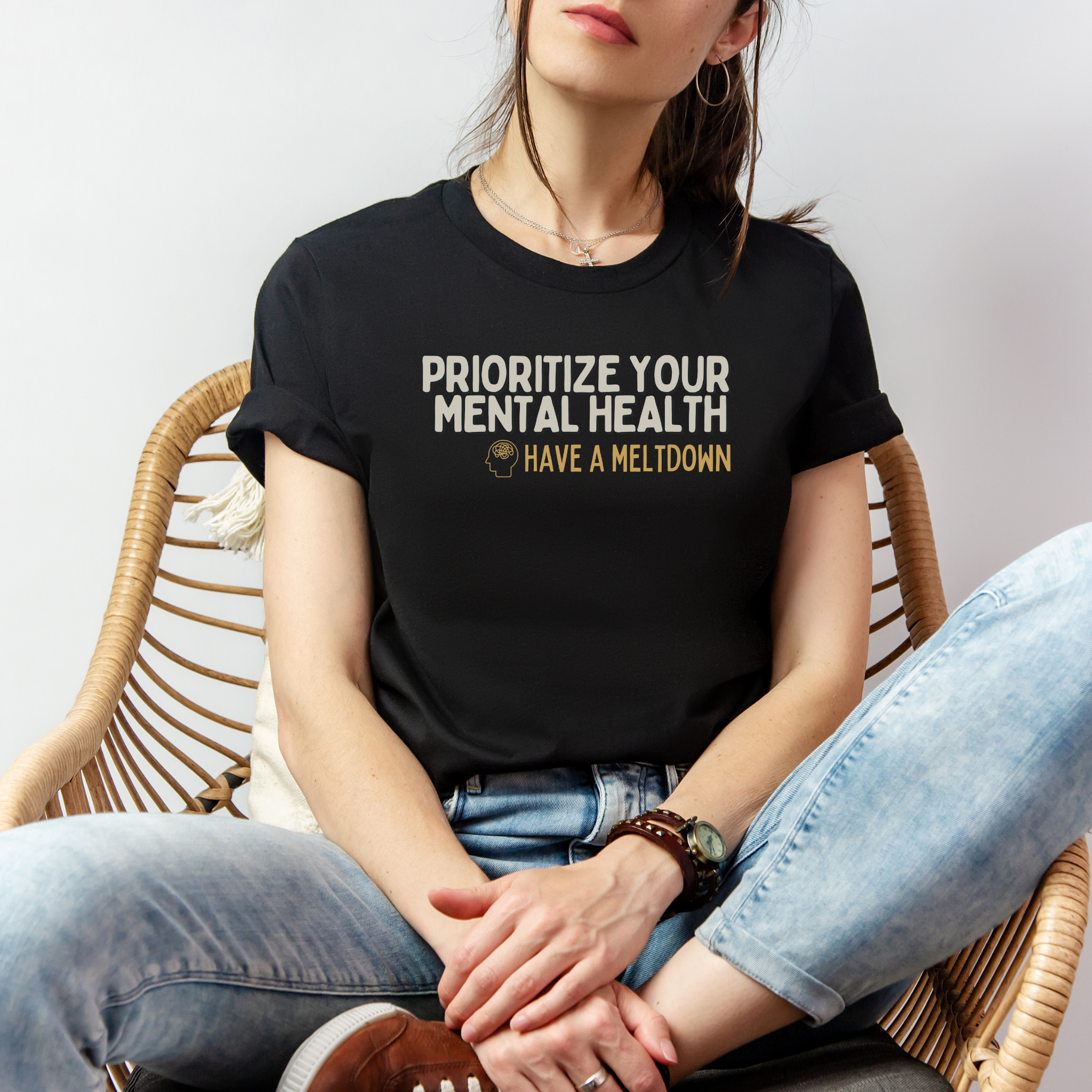 Prioritize Your Mental Health™ | Staple Graphic Tee