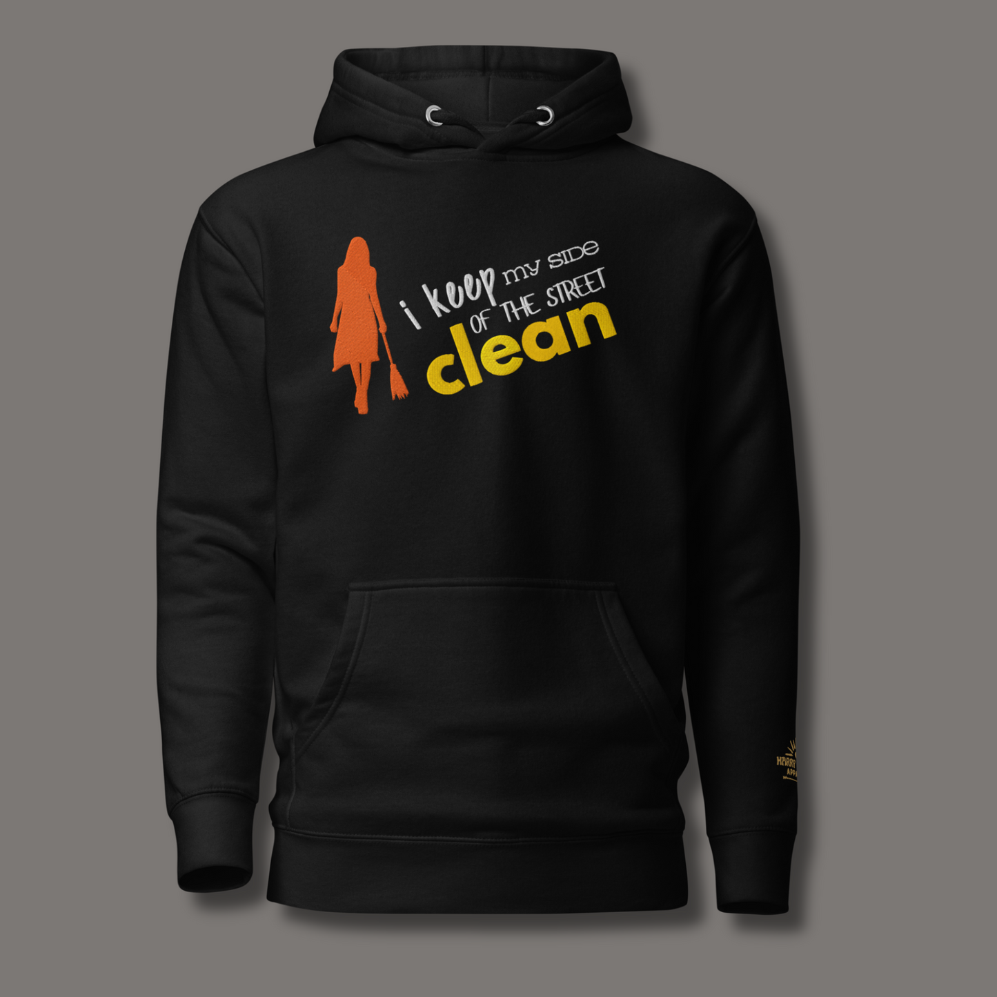 I Keep My Side Clean™ | Premium Embroidered Hoodie