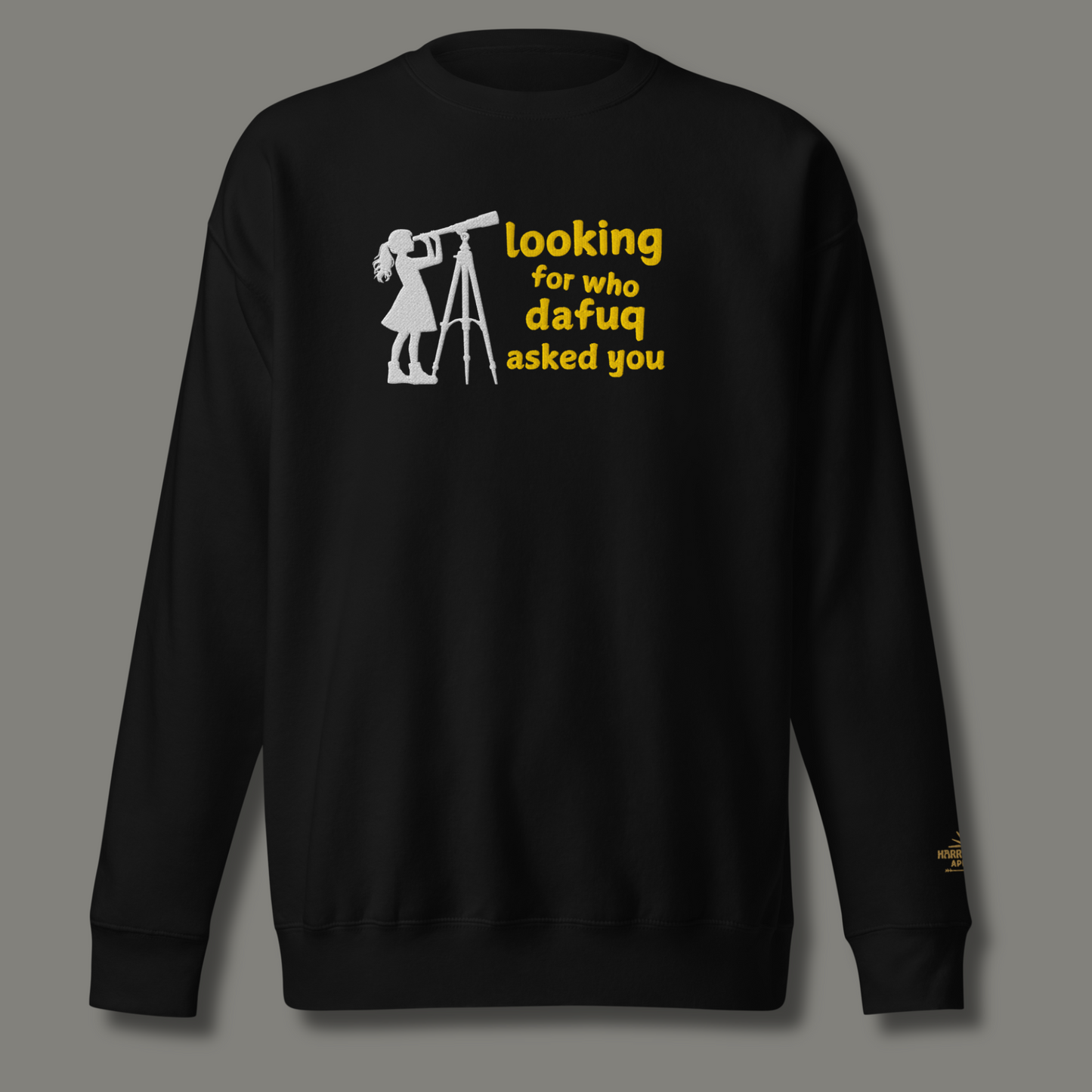 Looking™ | Premium Embroidered Sweatshirt