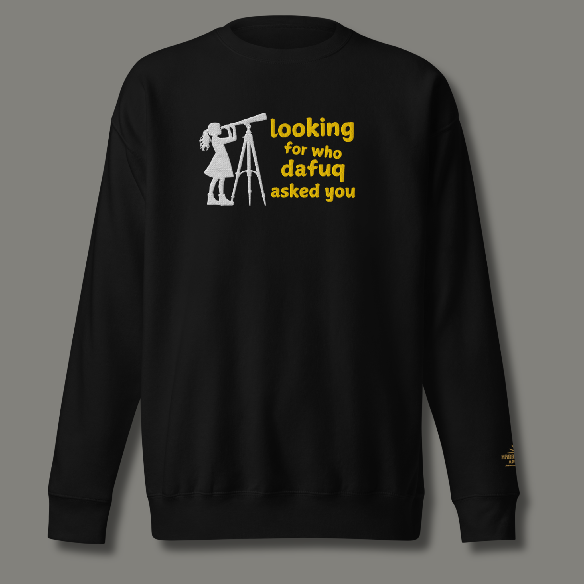 Looking™ | Premium Embroidered Sweatshirt