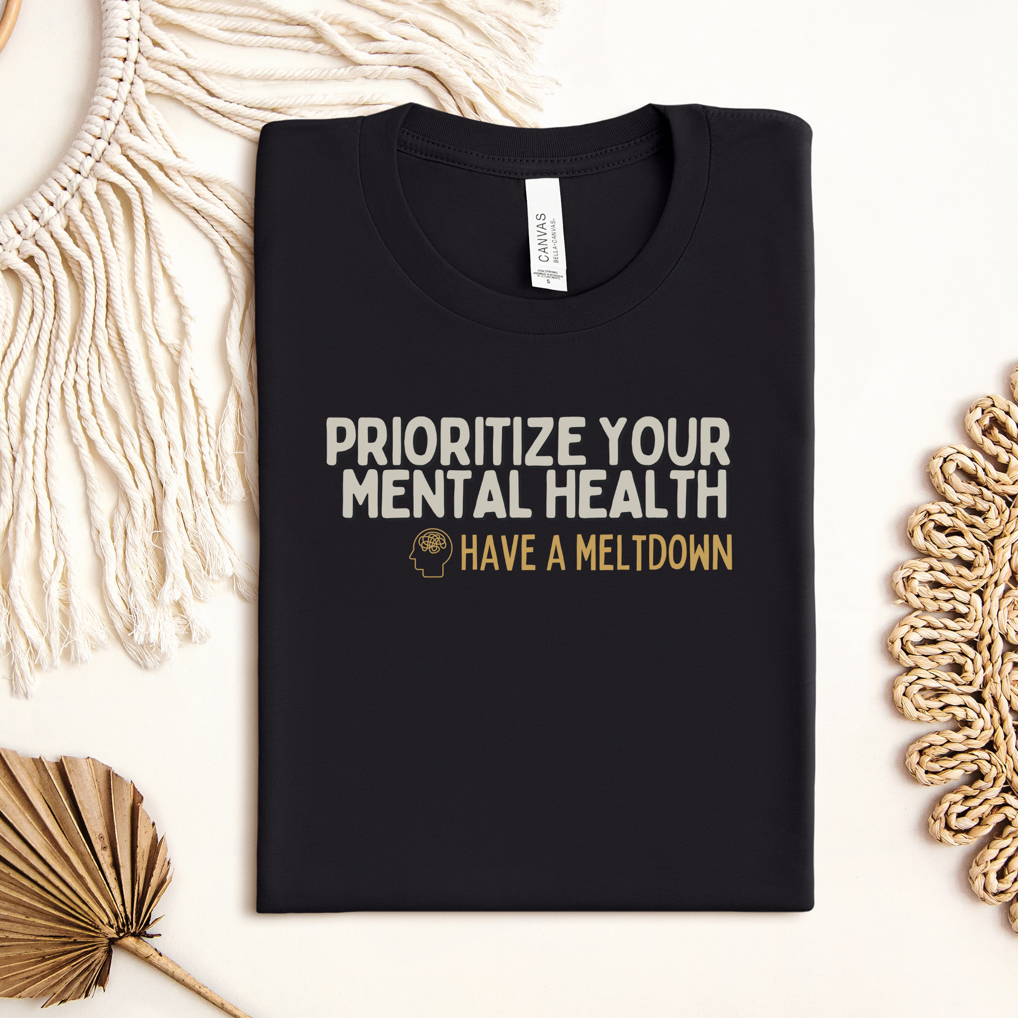 Prioritize Your Mental Health™ | Staple Graphic Tee