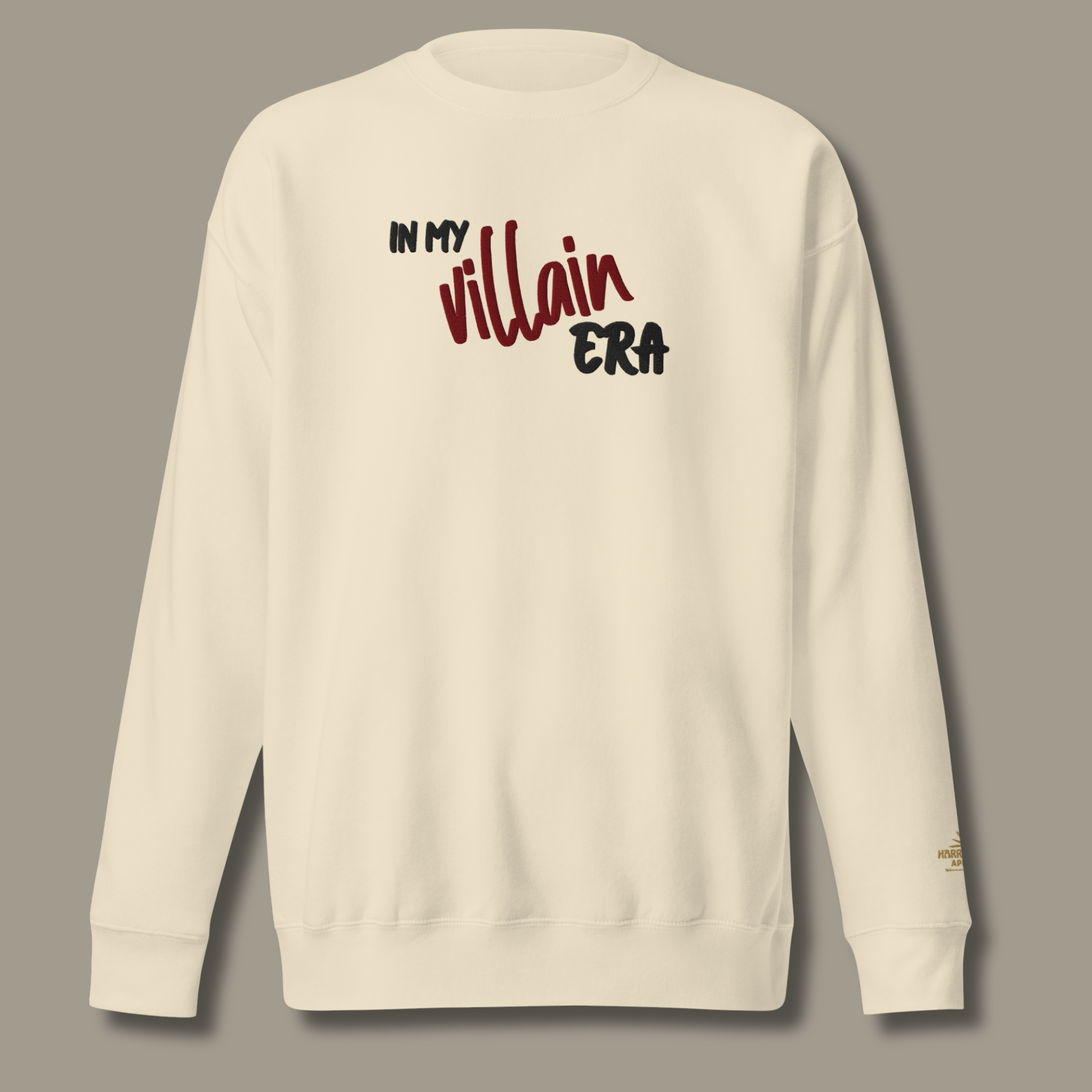 In My Villain Era™ | Premium Embroidered Sweatshirt