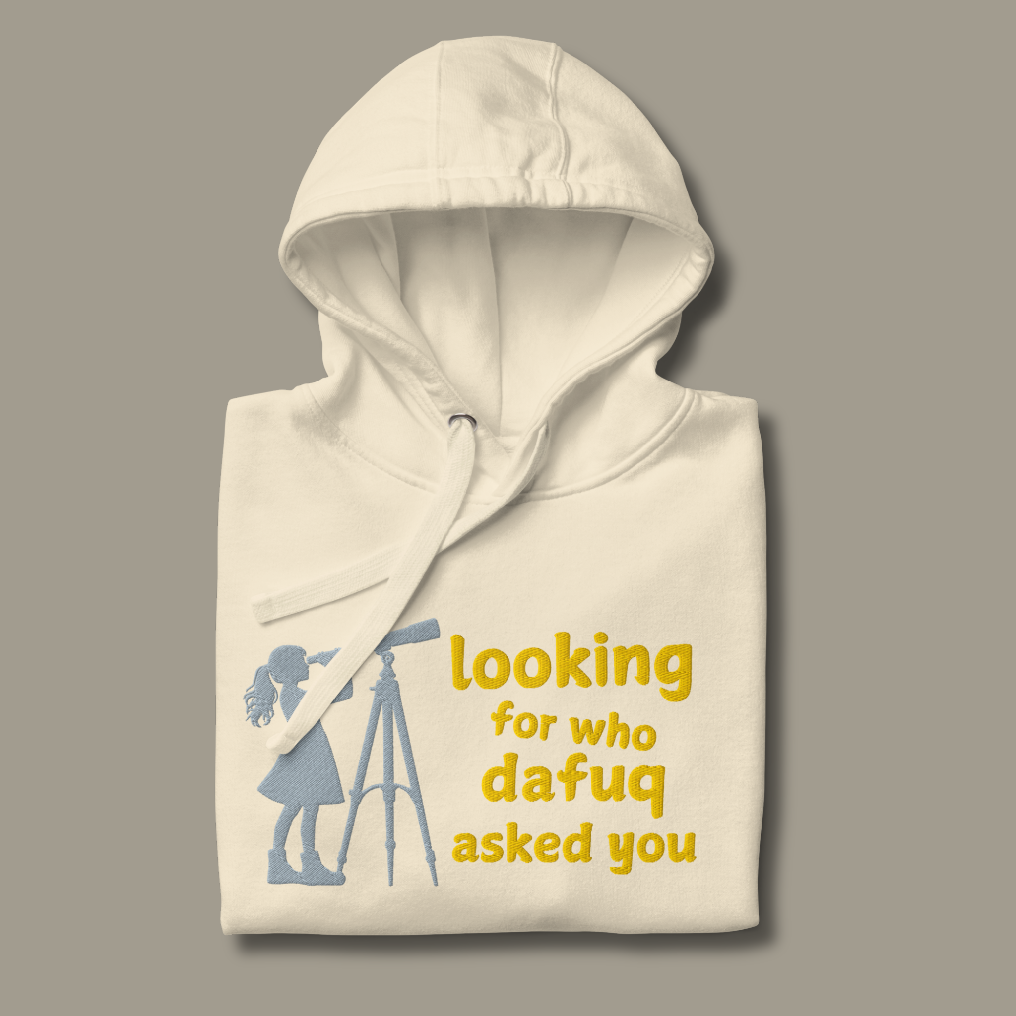 Looking™ | Premium Embroidered Hoodie