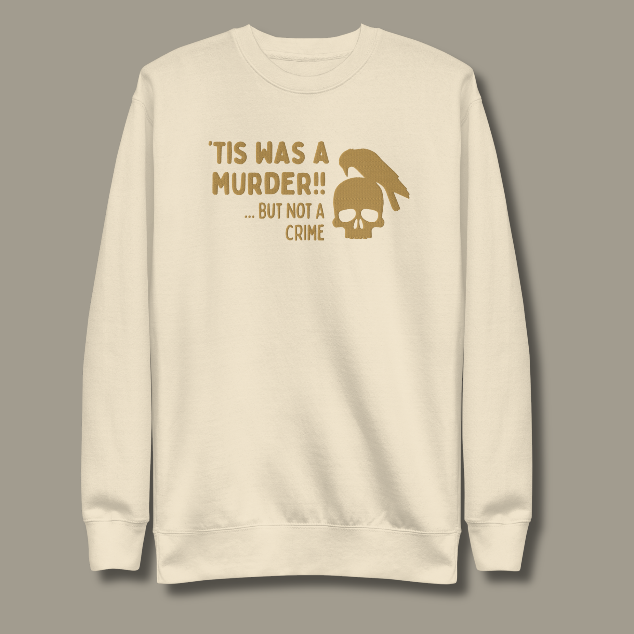 Murder of Crows™ | Premium Embroidered Sweatshirt