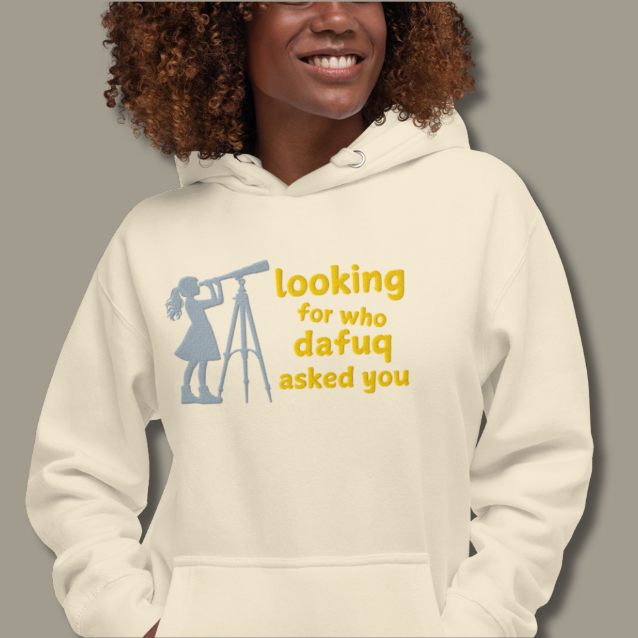Looking™ | Premium Embroidered Hoodie