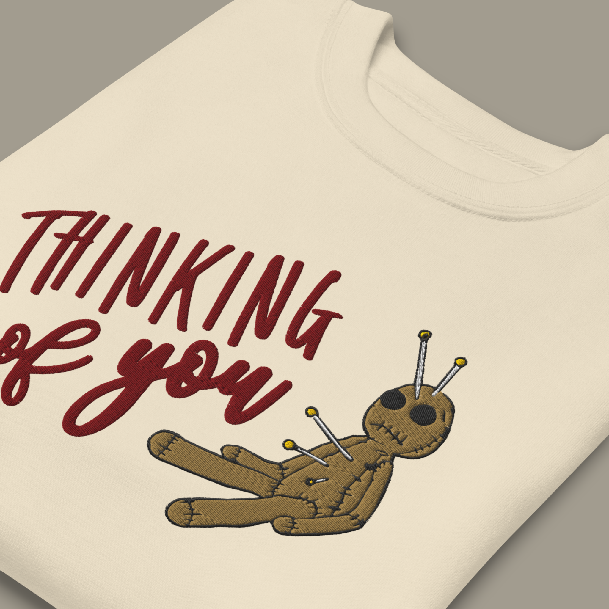 Thinking of You™ | Premium Embroidered Sweatshirt