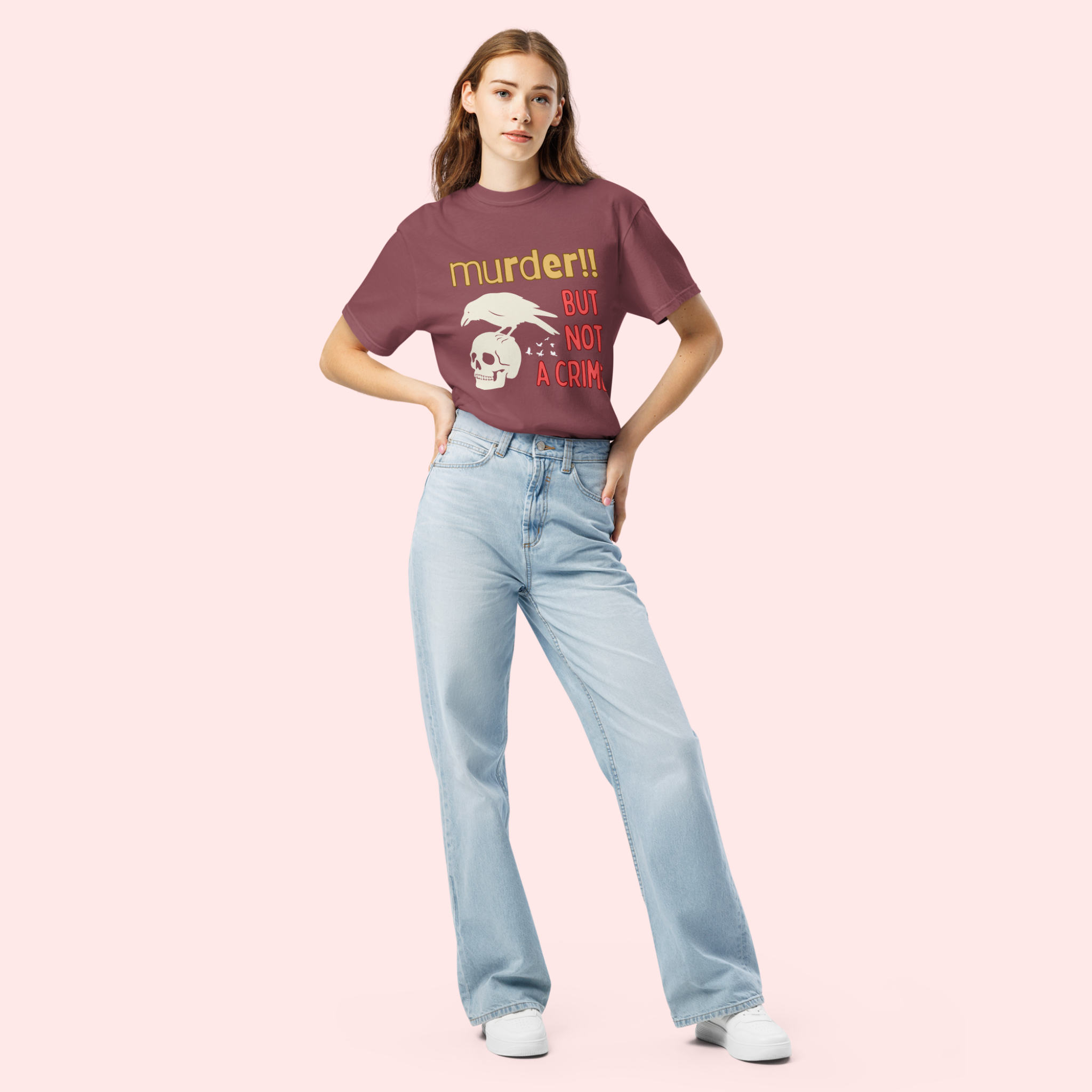 Murder of Crows™ | Heavyweight Graphic Tee