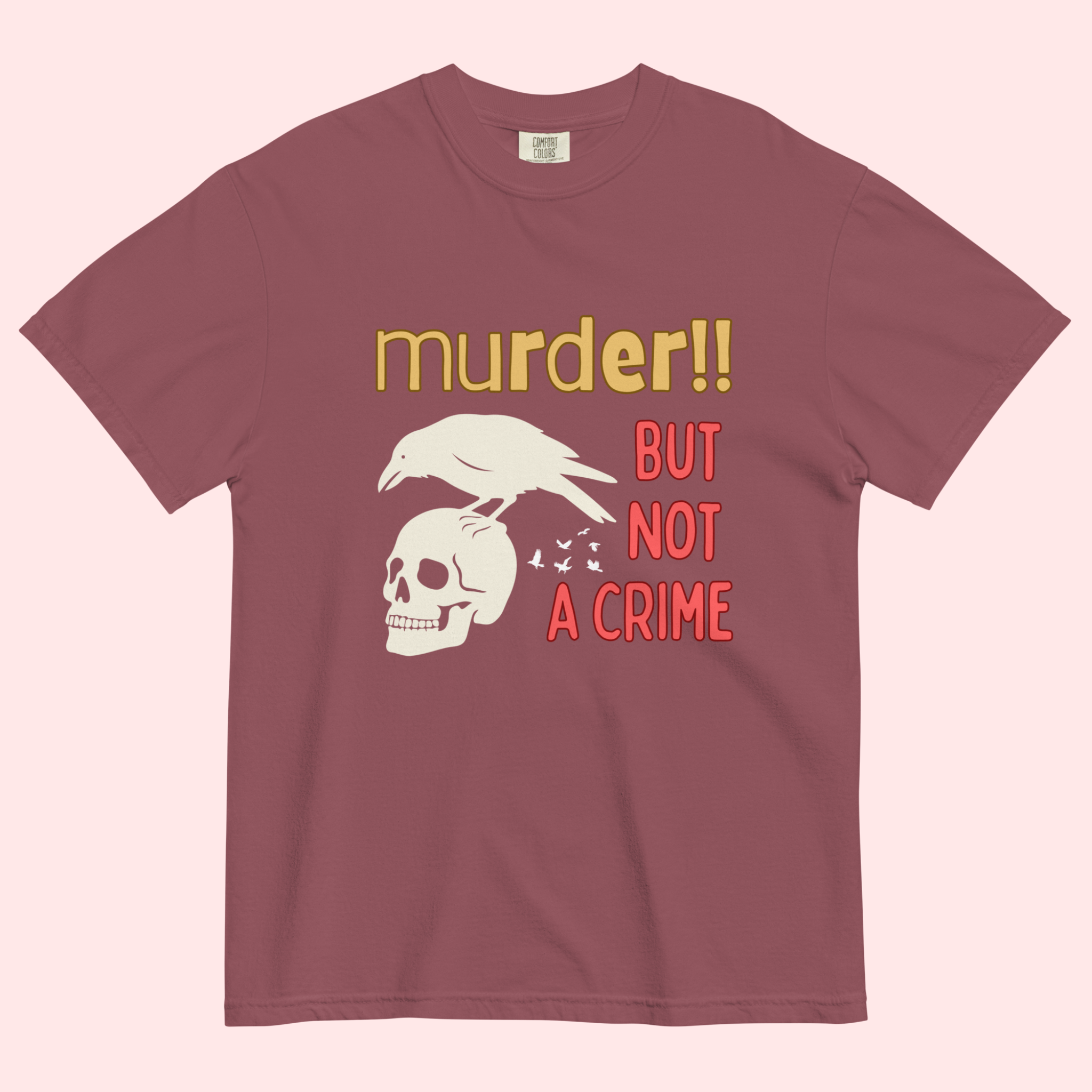 Murder of Crows™ | Heavyweight Graphic Tee