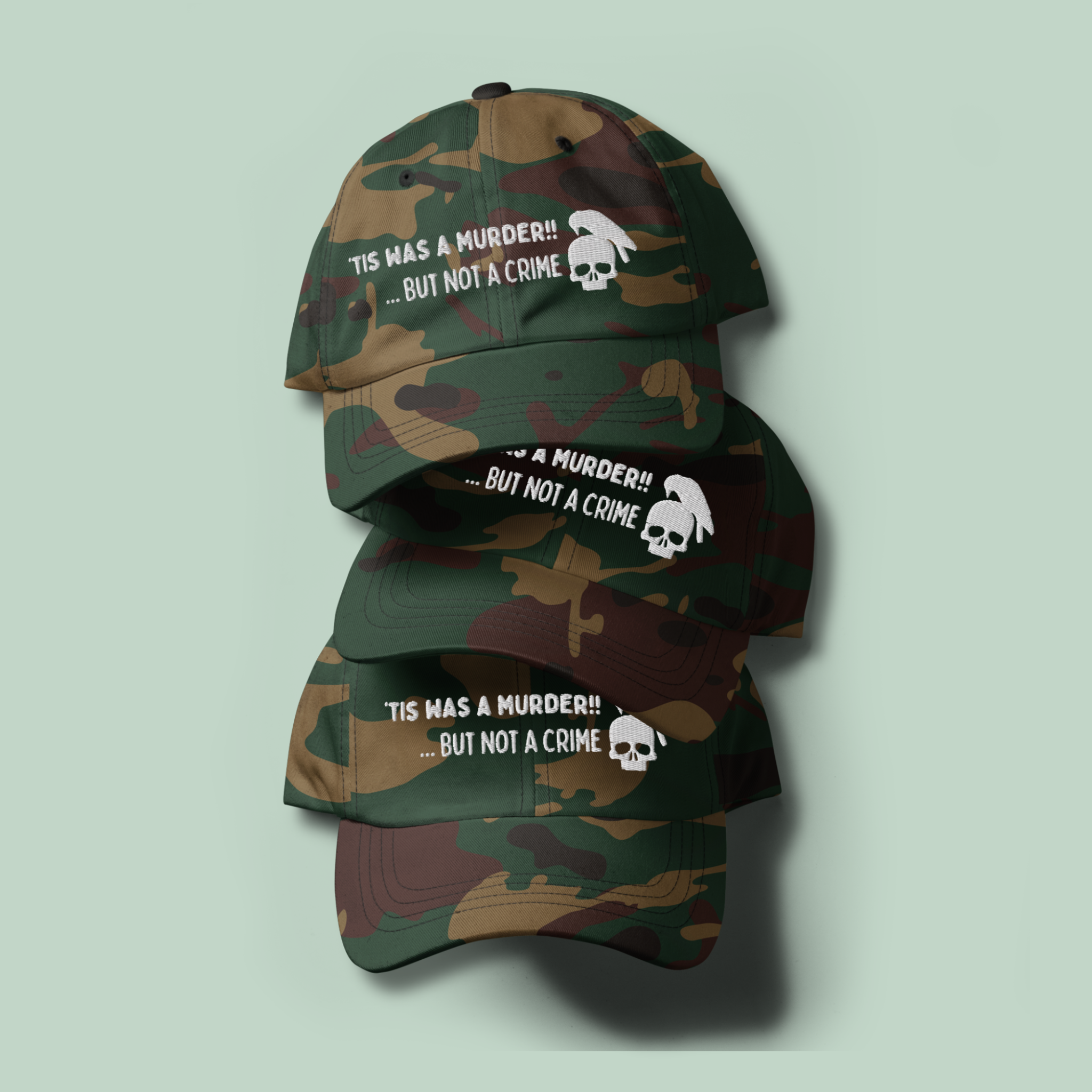 Murder of Crows™ | Embroidered Dad Hat