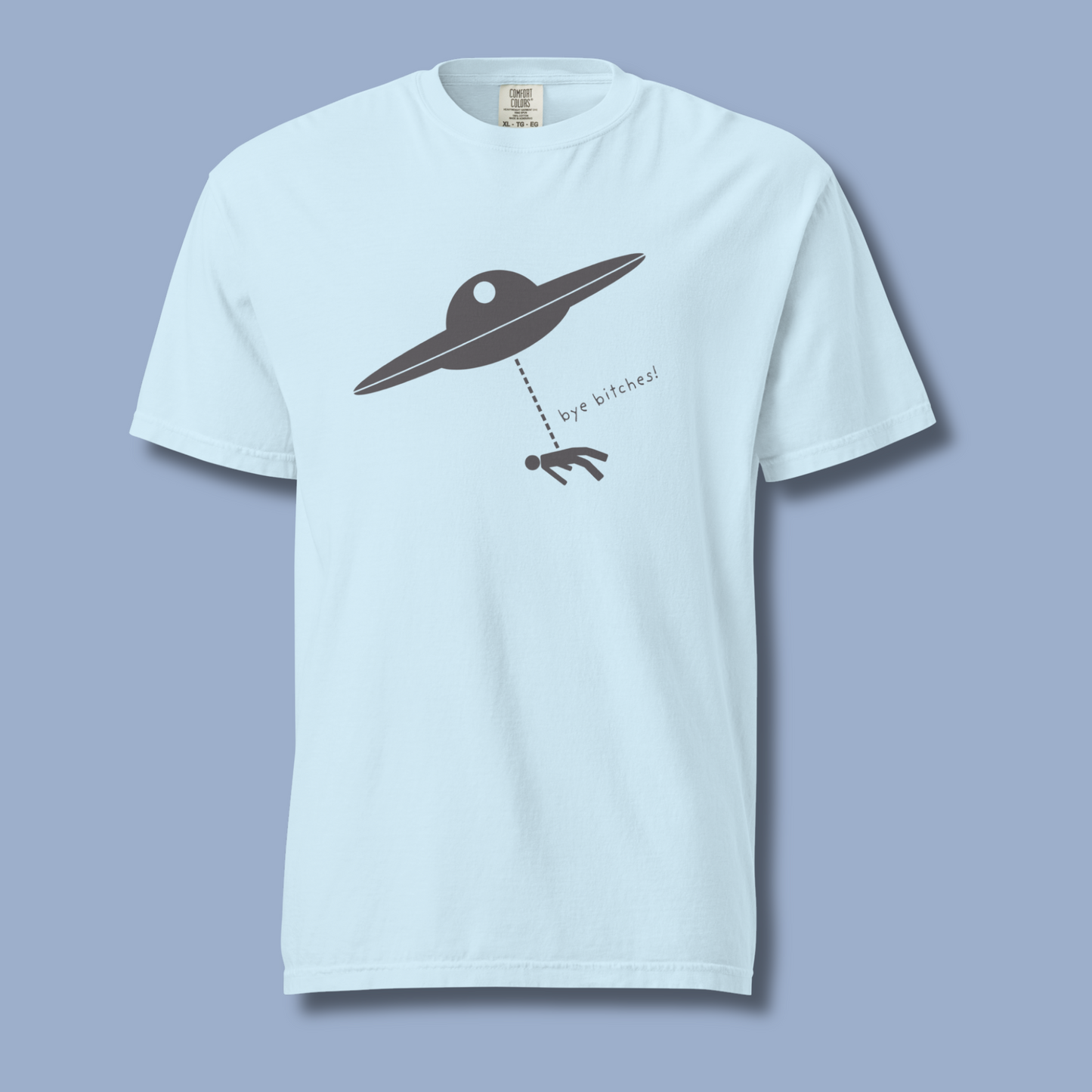 I Rather Get Abducted By Aliens™ Heavyweight Graphic Tee