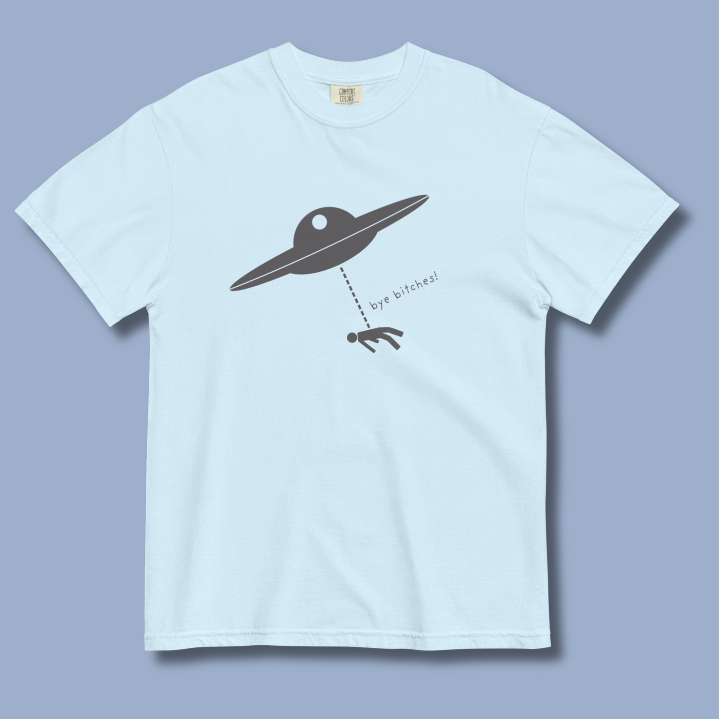 I Rather Get Abducted By Aliens™ Heavyweight Graphic Tee