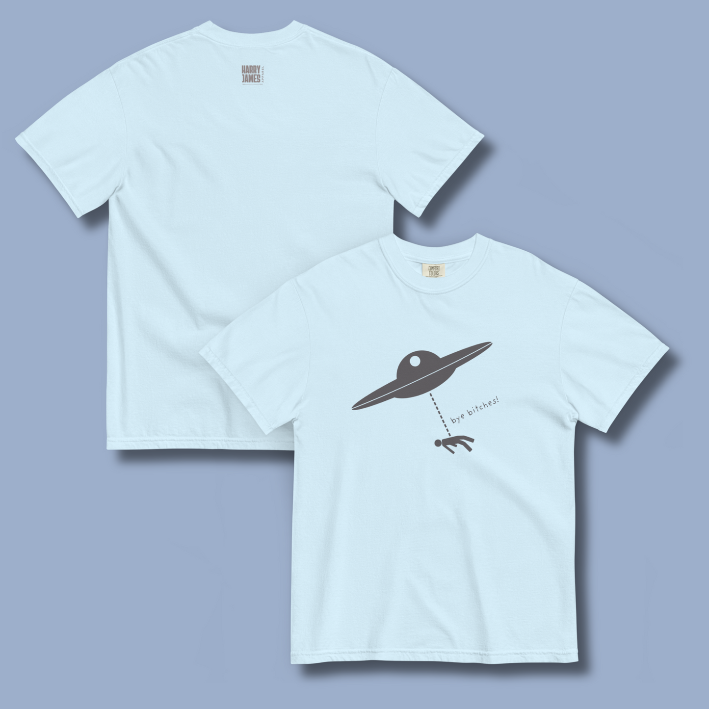 I Rather Get Abducted By Aliens™ Heavyweight Graphic Tee