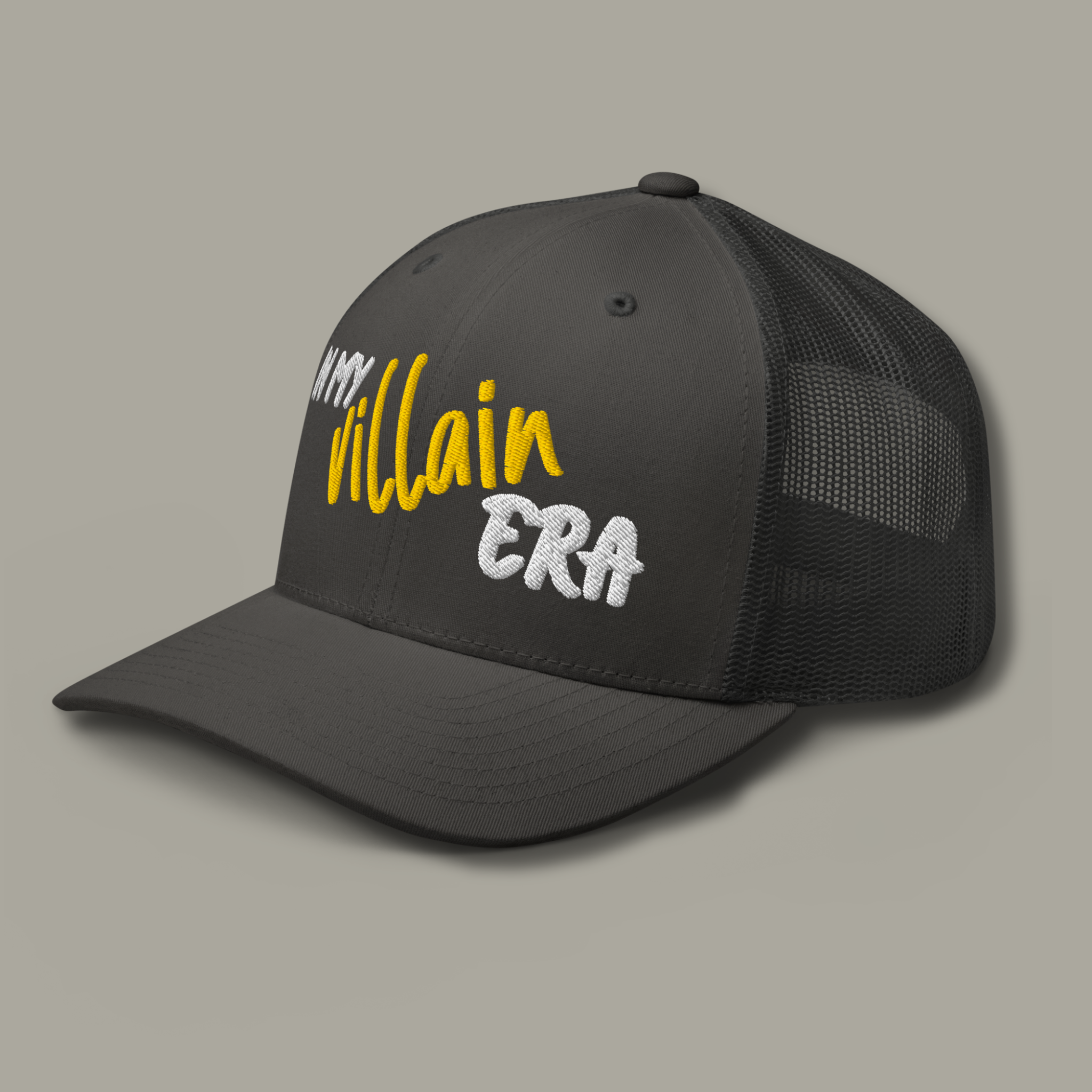 In My Villain Era™ | Embroidered Trucker Cap