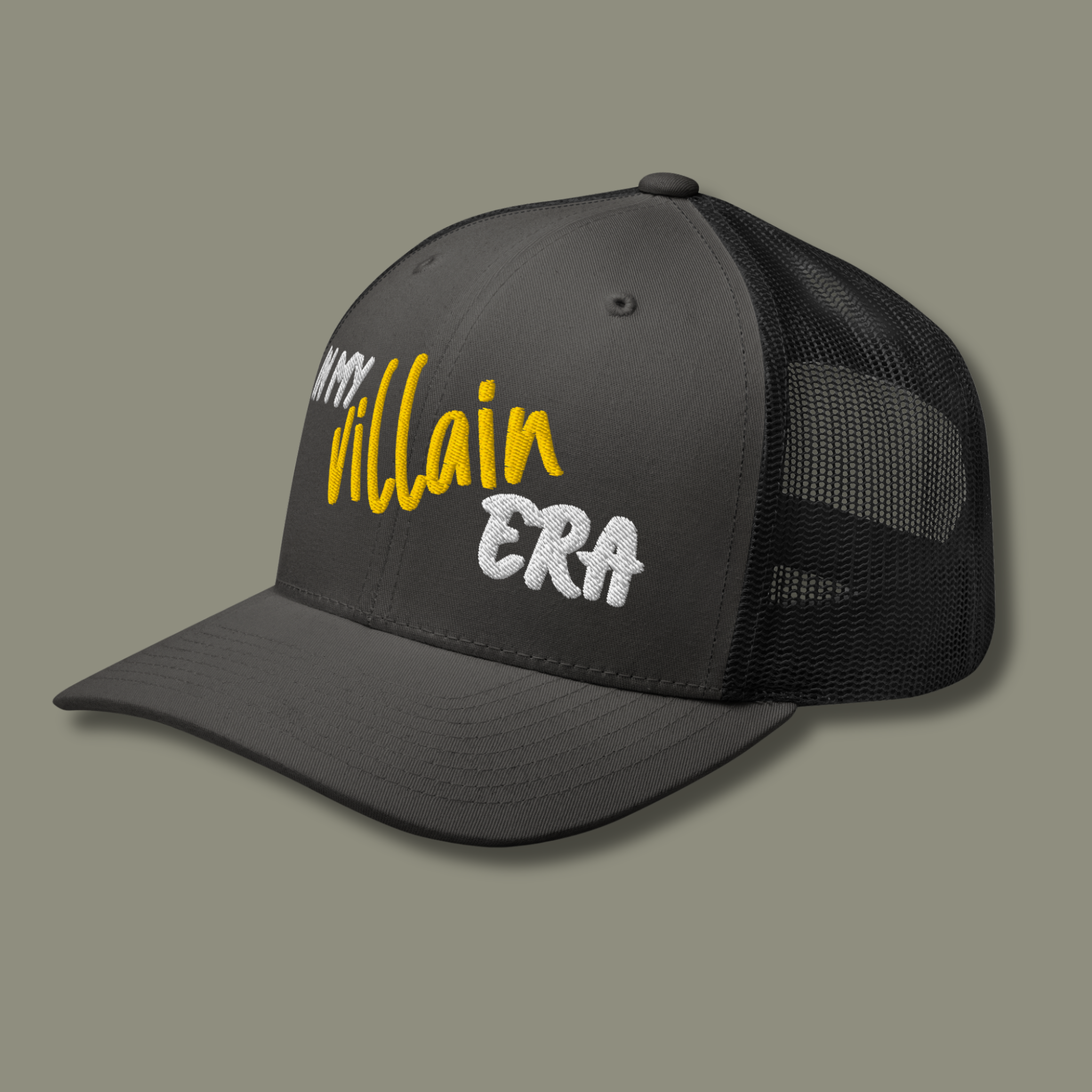 In My Villain Era™ | Embroidered Trucker Cap