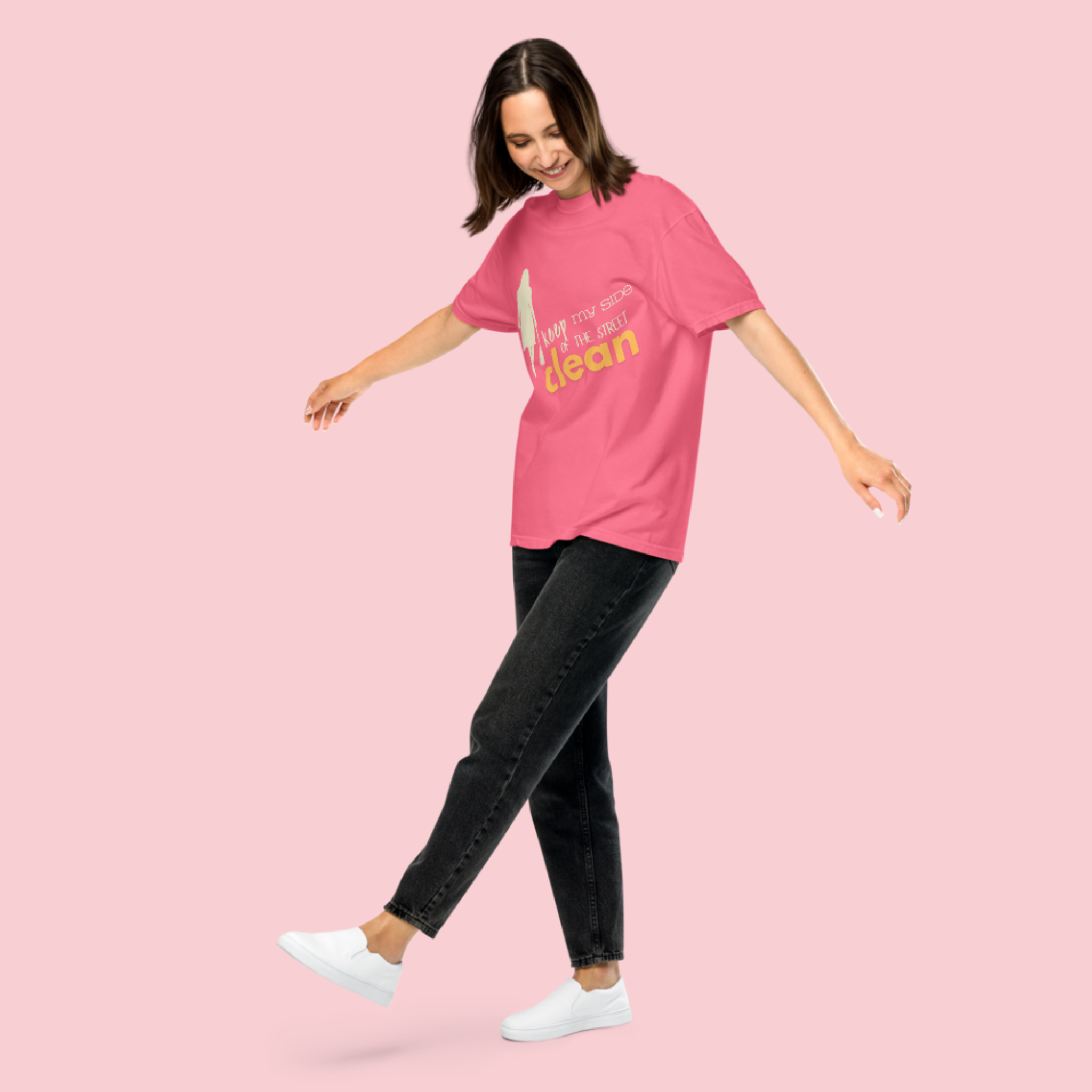 Keep My Side Clean™ | Heavyweight Graphic Tee