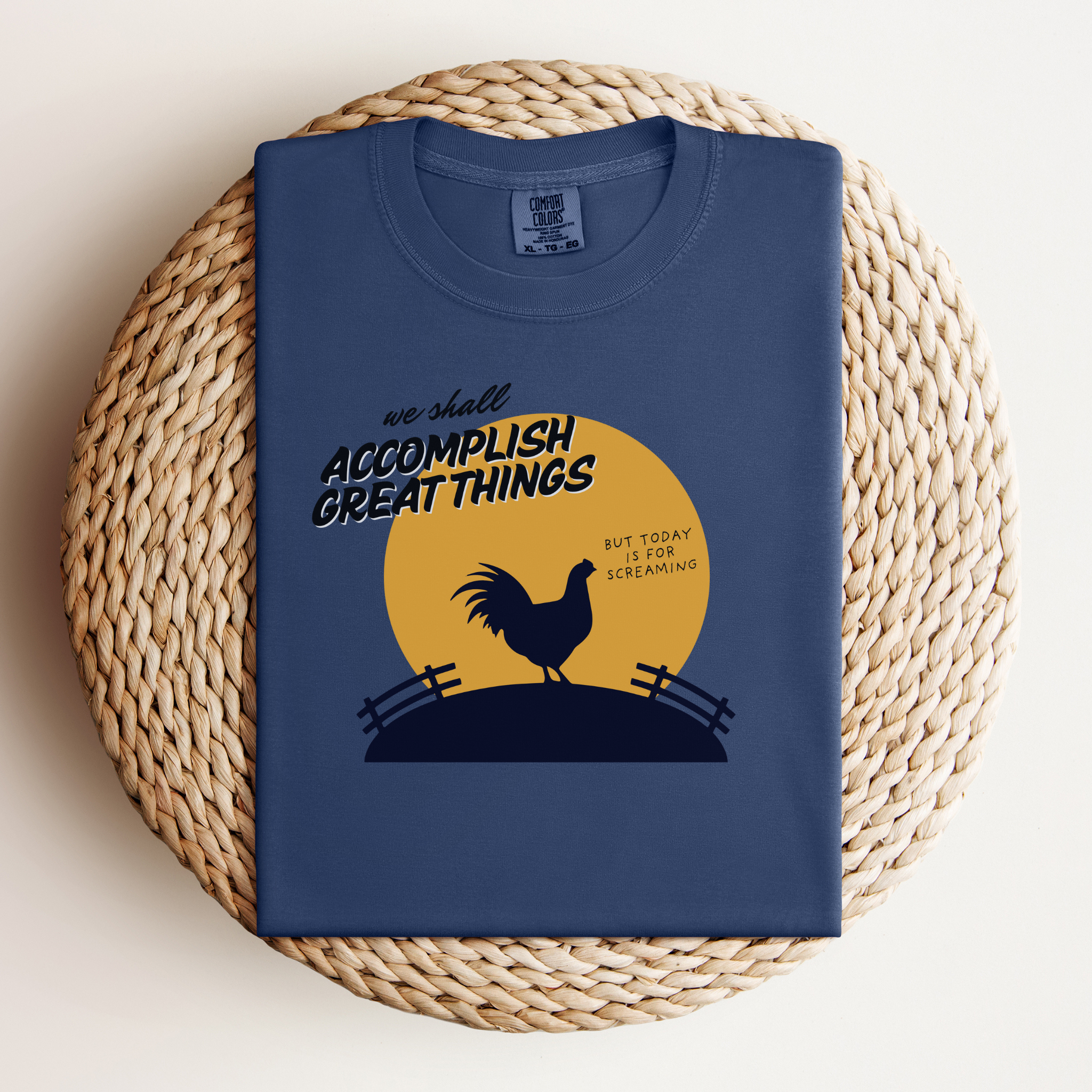 Today is for Screaming™ | Heavyweight Graphic Tee