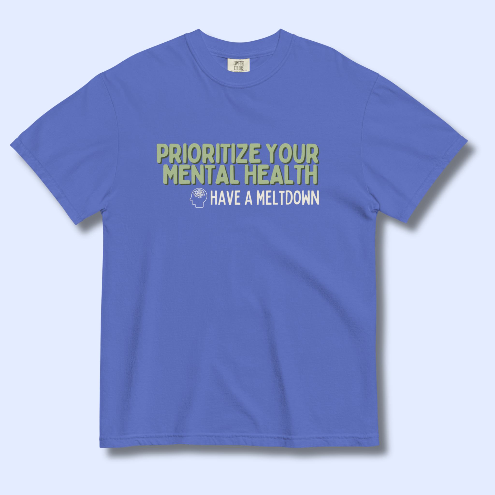 Prioritize Your Mental Health™ | Heavyweight Graphic Tee