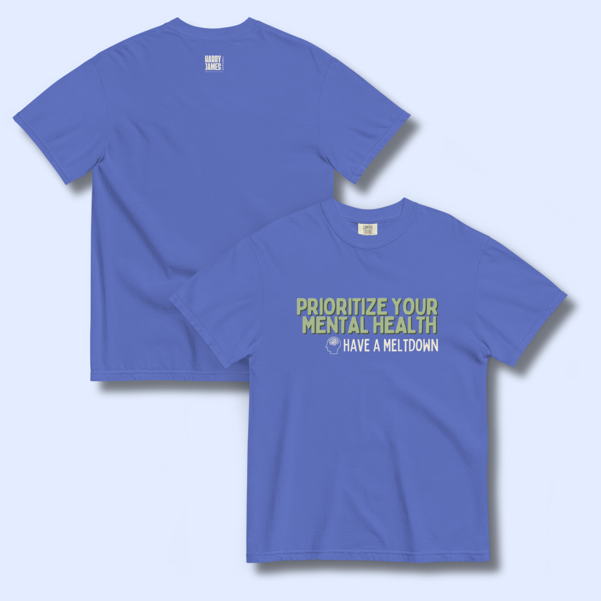 Prioritize Your Mental Health™ | Heavyweight Graphic Tee