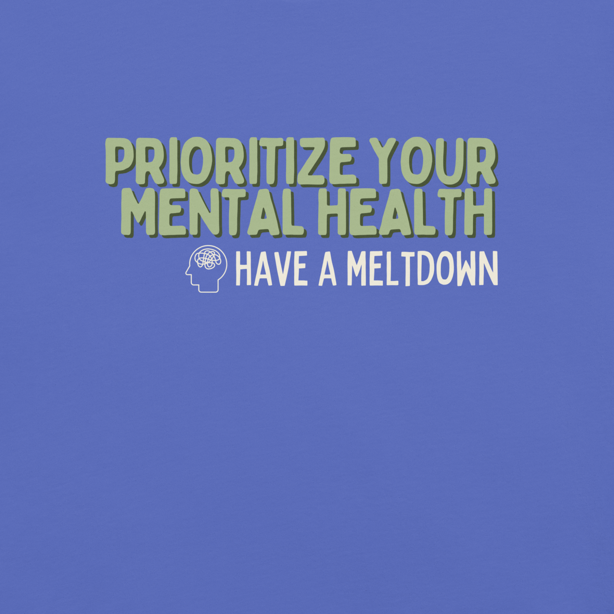 Prioritize Your Mental Health™ | Heavyweight Graphic Tee