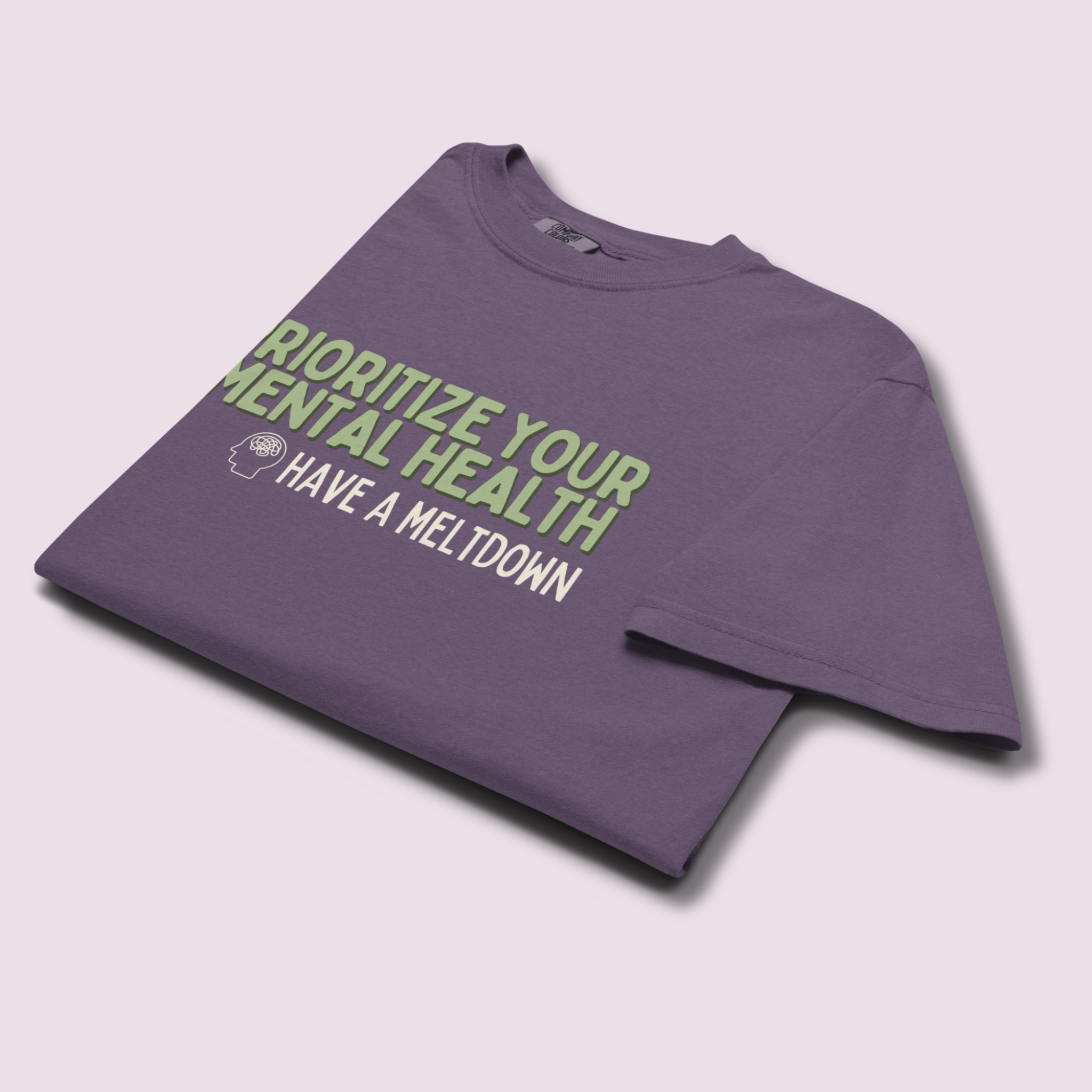 Prioritize Your Mental Health™ | Heavyweight Graphic Tee