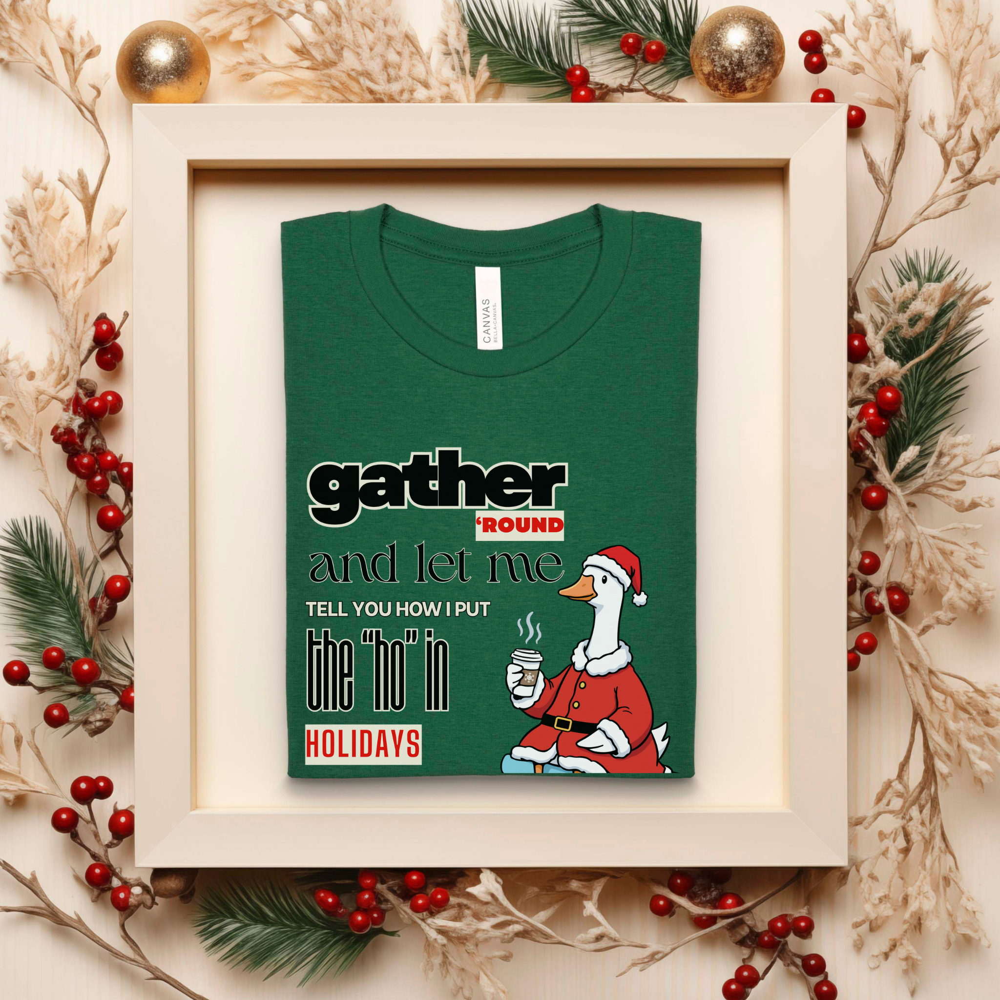 'Gather Round™ | Staple Christmas Tee