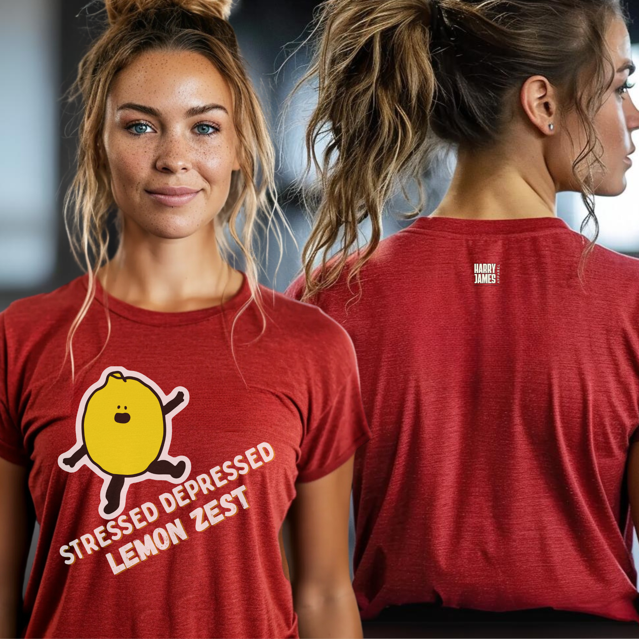 Stressed Depressed Lemon Zest™ | Staple Graphic Tee