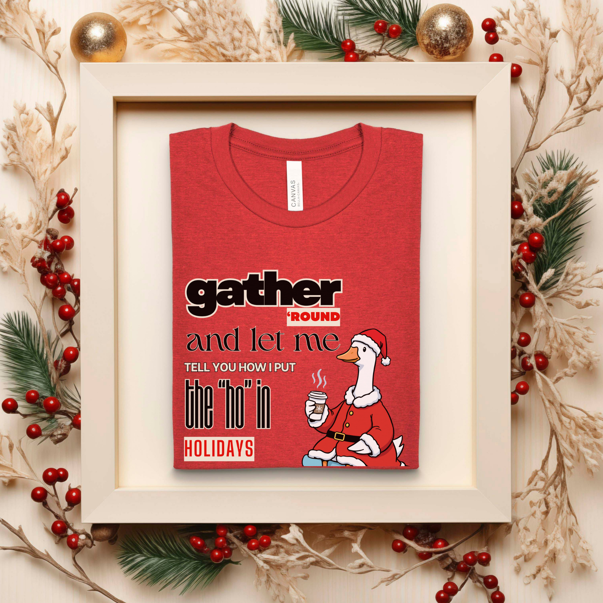 'Gather Round™ | Staple Christmas Tee