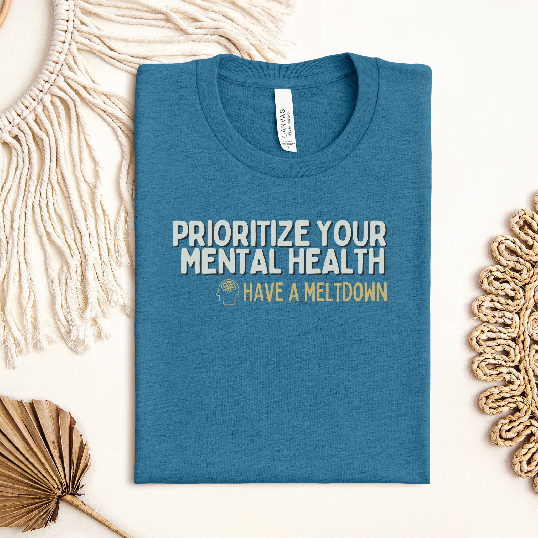 Prioritize Your Mental Health™ | Staple Graphic Tee