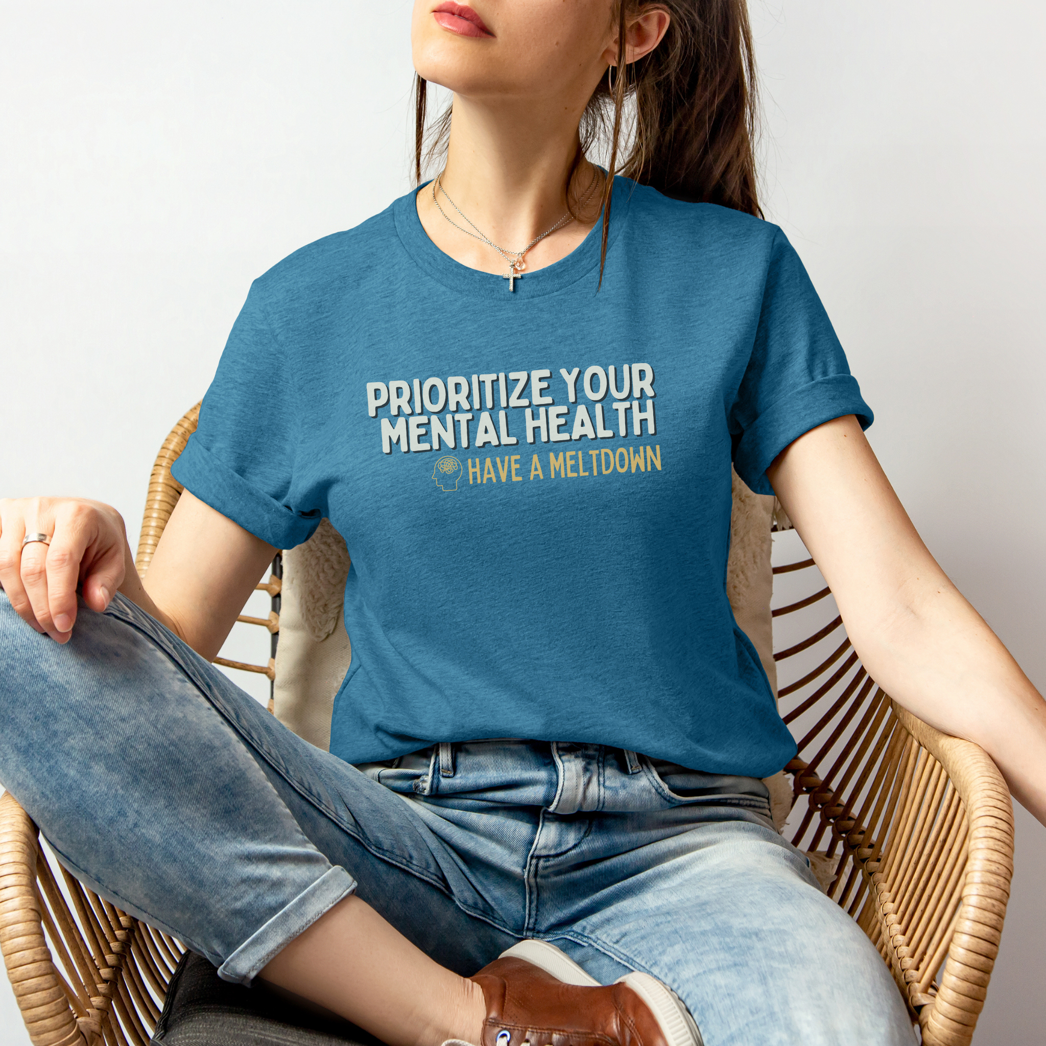 Prioritize Your Mental Health™ | Staple Graphic Tee