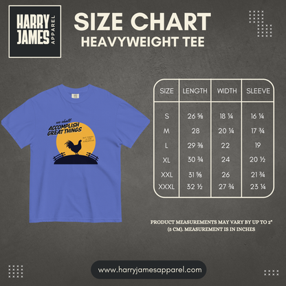 Today is for Screaming™ | Heavyweight Graphic Tee
