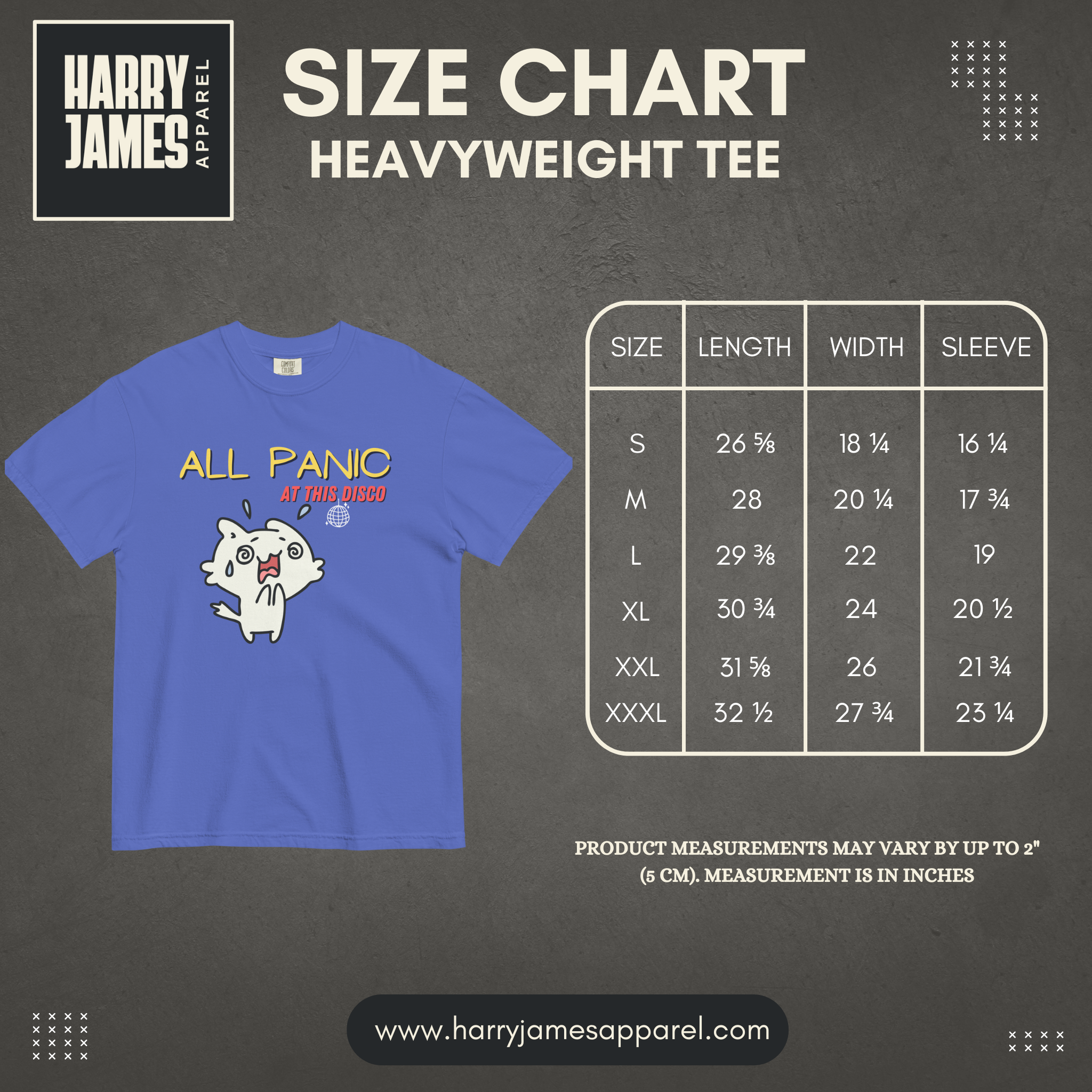 All Panic at This Disco™ | Heavyweight Graphic Tee