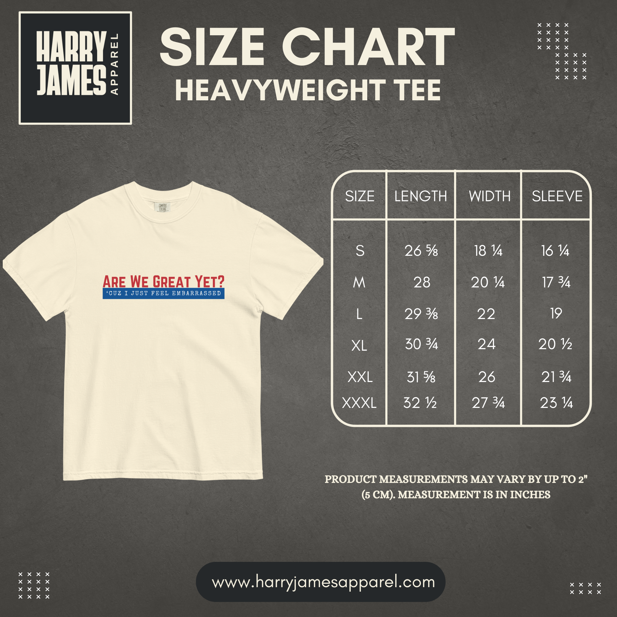 Are We Great Yet?™ | Heavyweight Graphic Tee