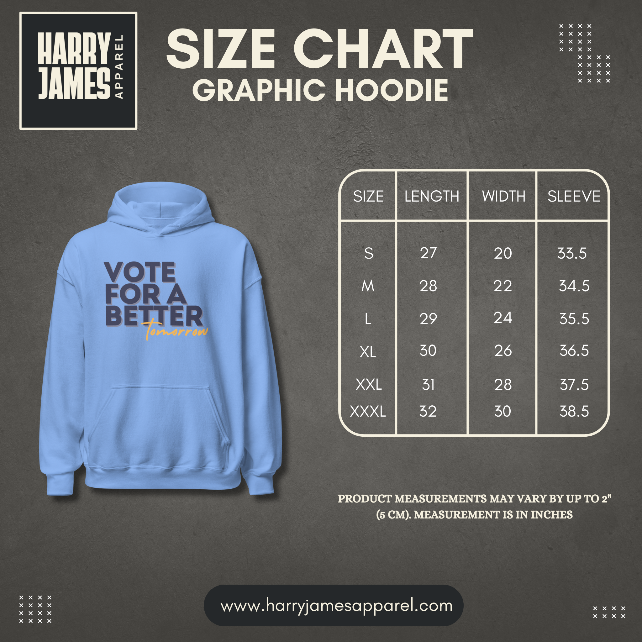 Vote For A Better Tomorrow™ | Graphic Hoodie