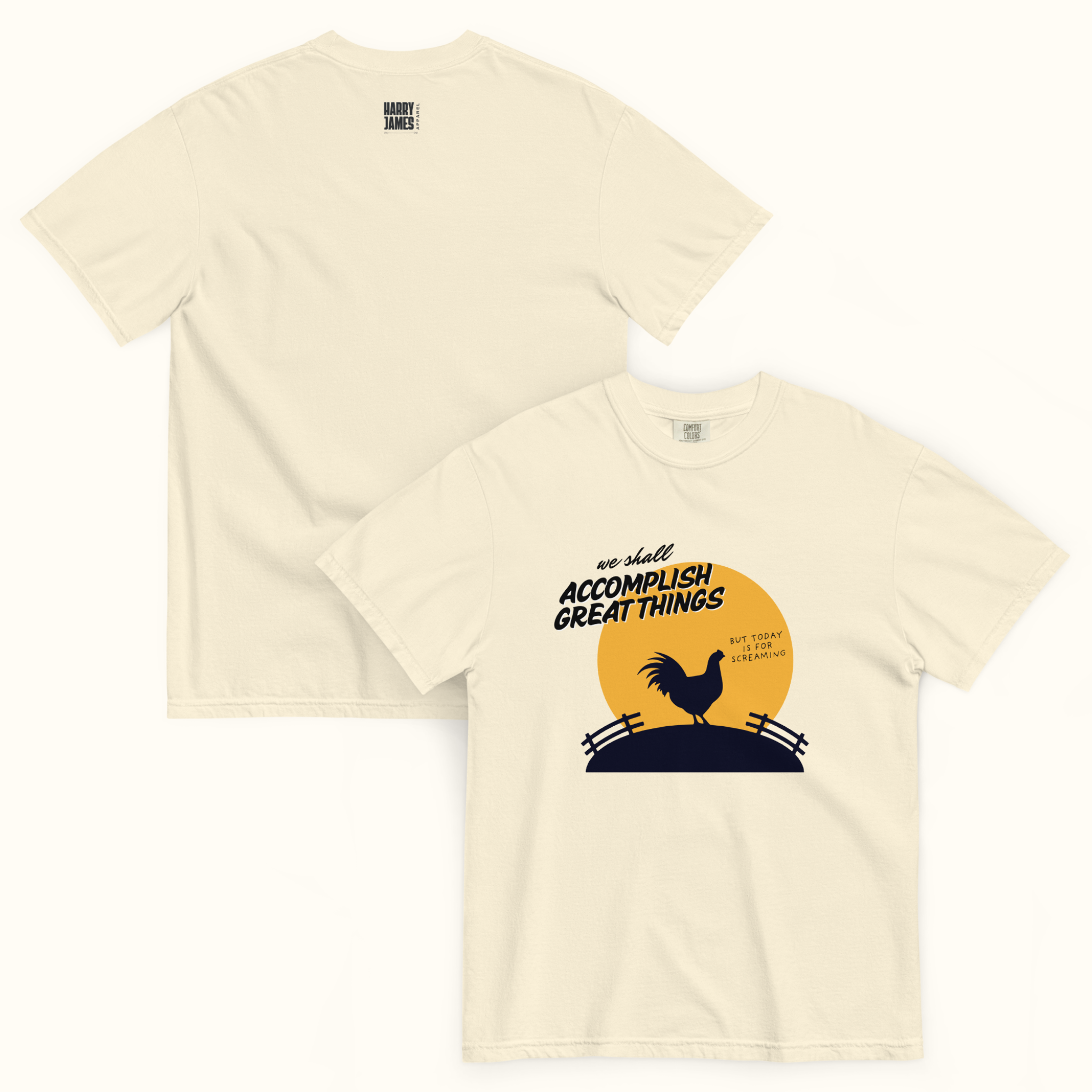Today is for Screaming™ | Heavyweight Graphic Tee