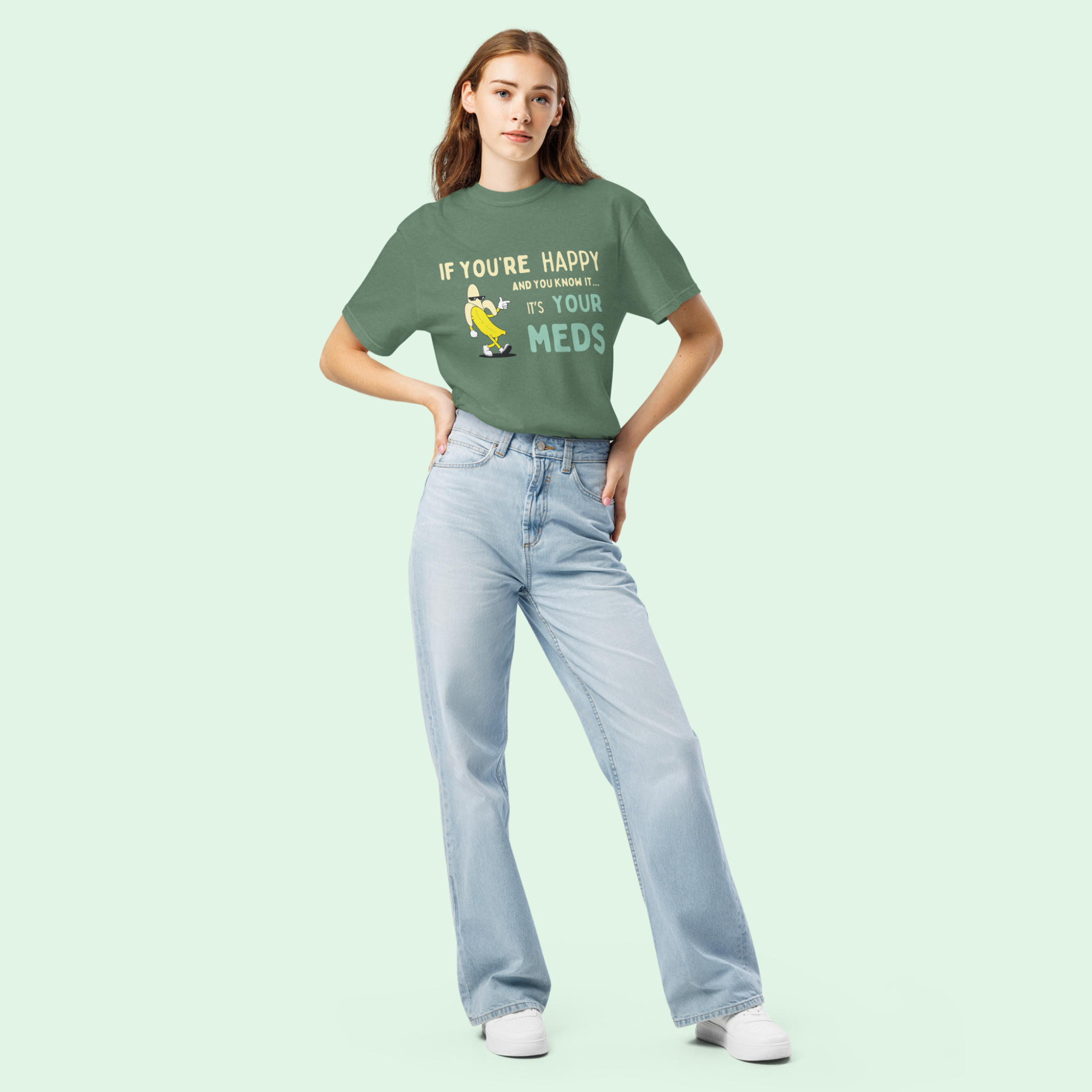 If You’re Happy™ | Heavyweight Graphic Tee